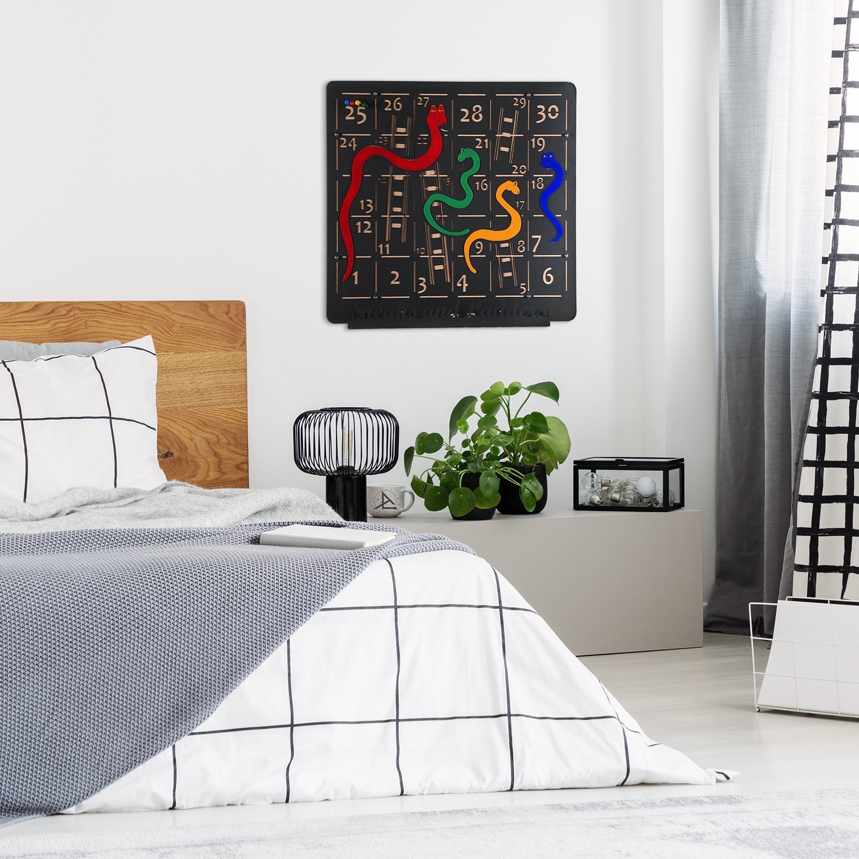 Snakes and Ladders Wall Game