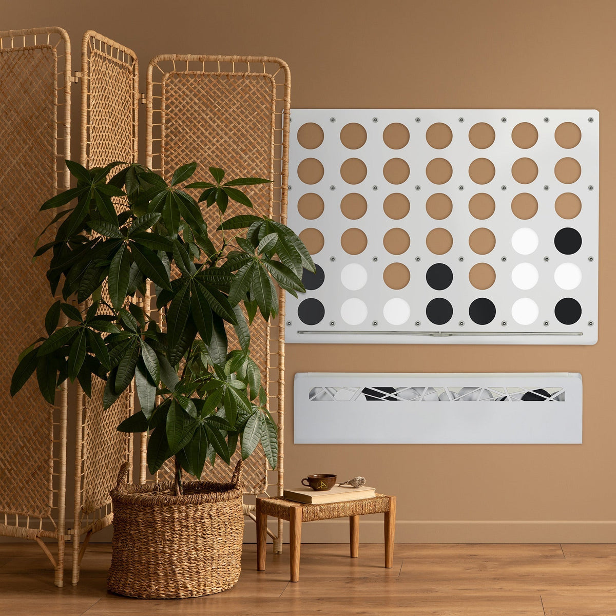 White Giant  Four in a Row Wall Game