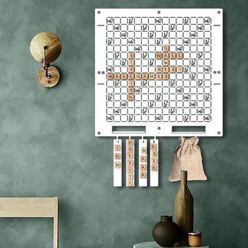 White Words Wall Game
