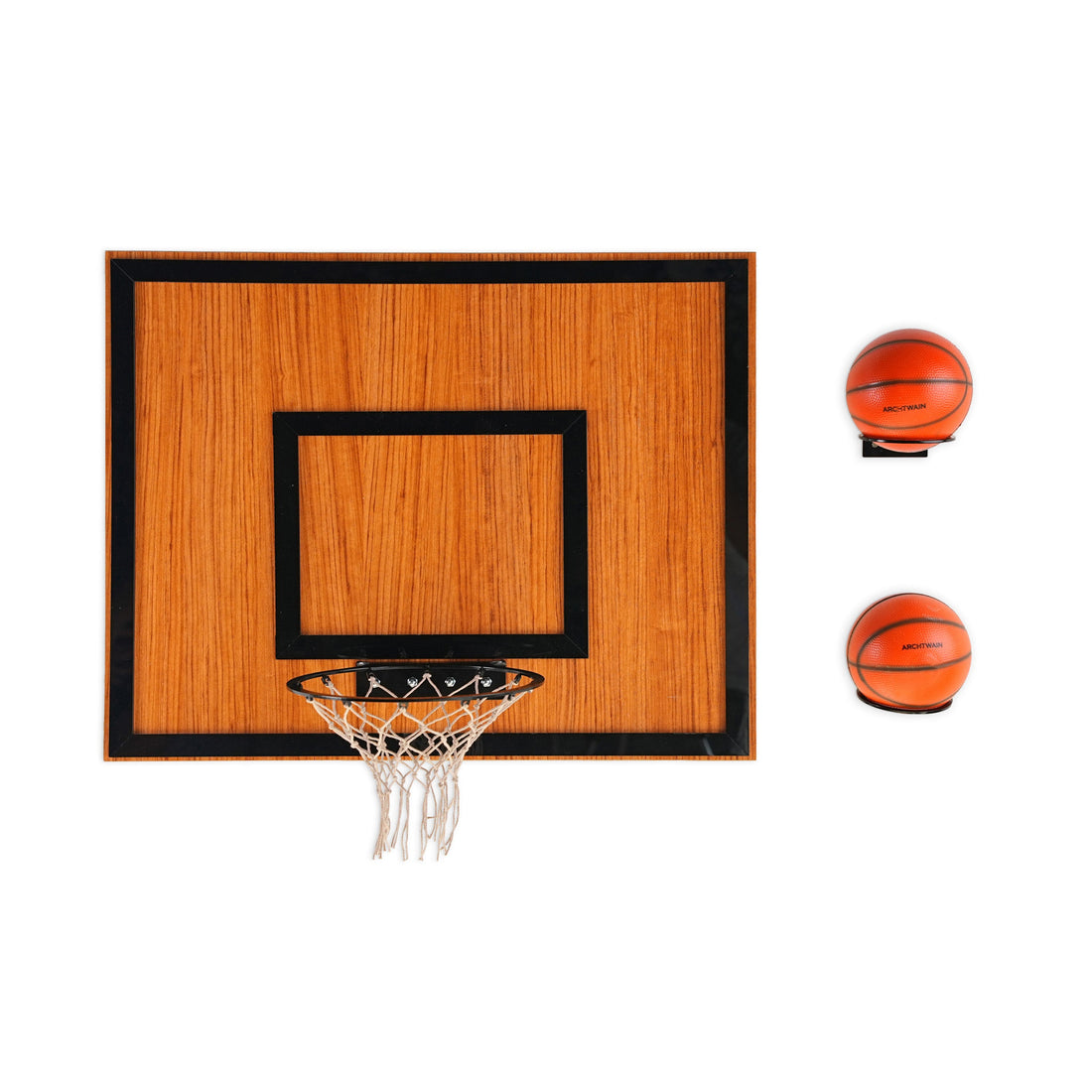 Wooden Single Hoop African Walnut