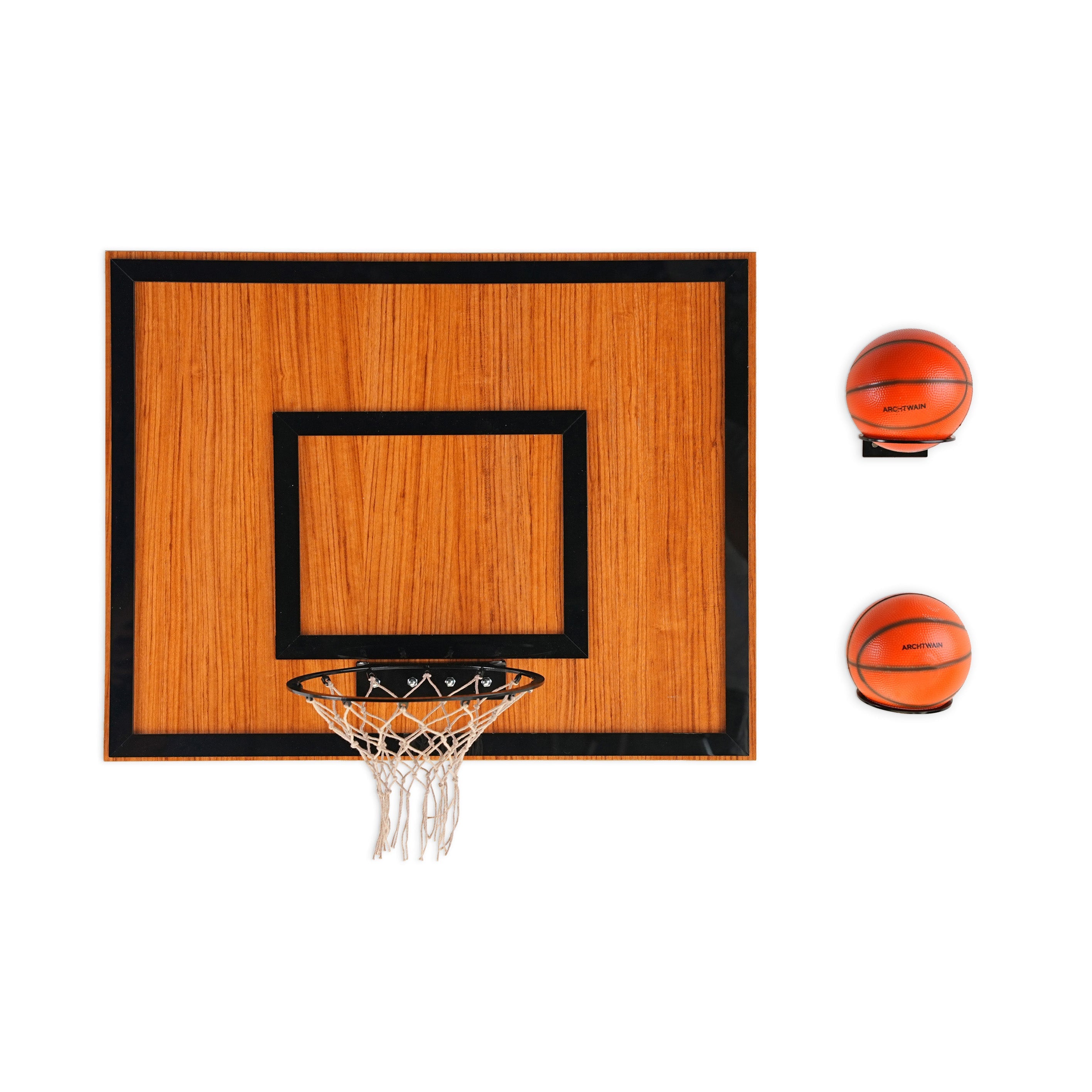 Wooden Single Hoop African Walnut