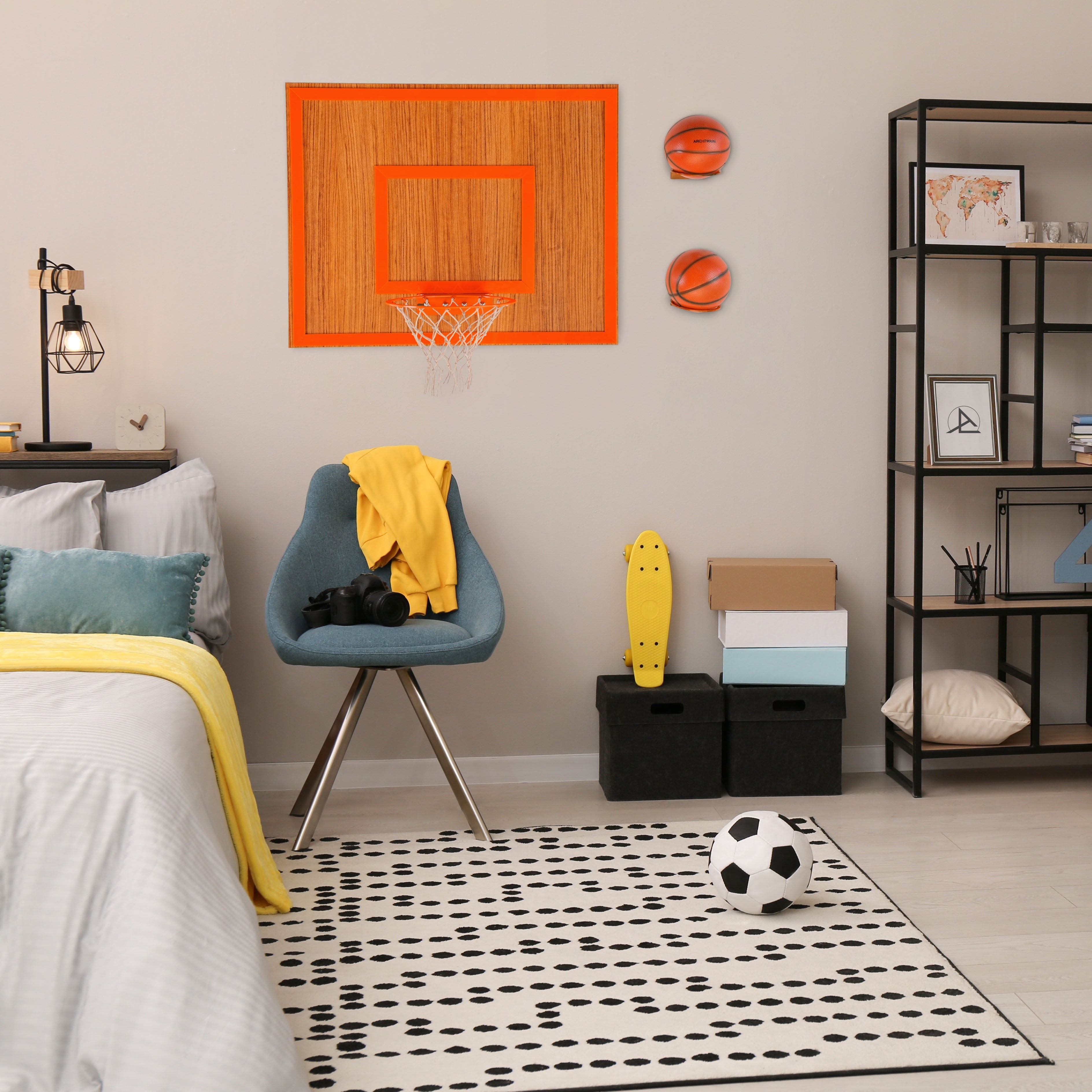 Wooden Single Hoop African Walnut