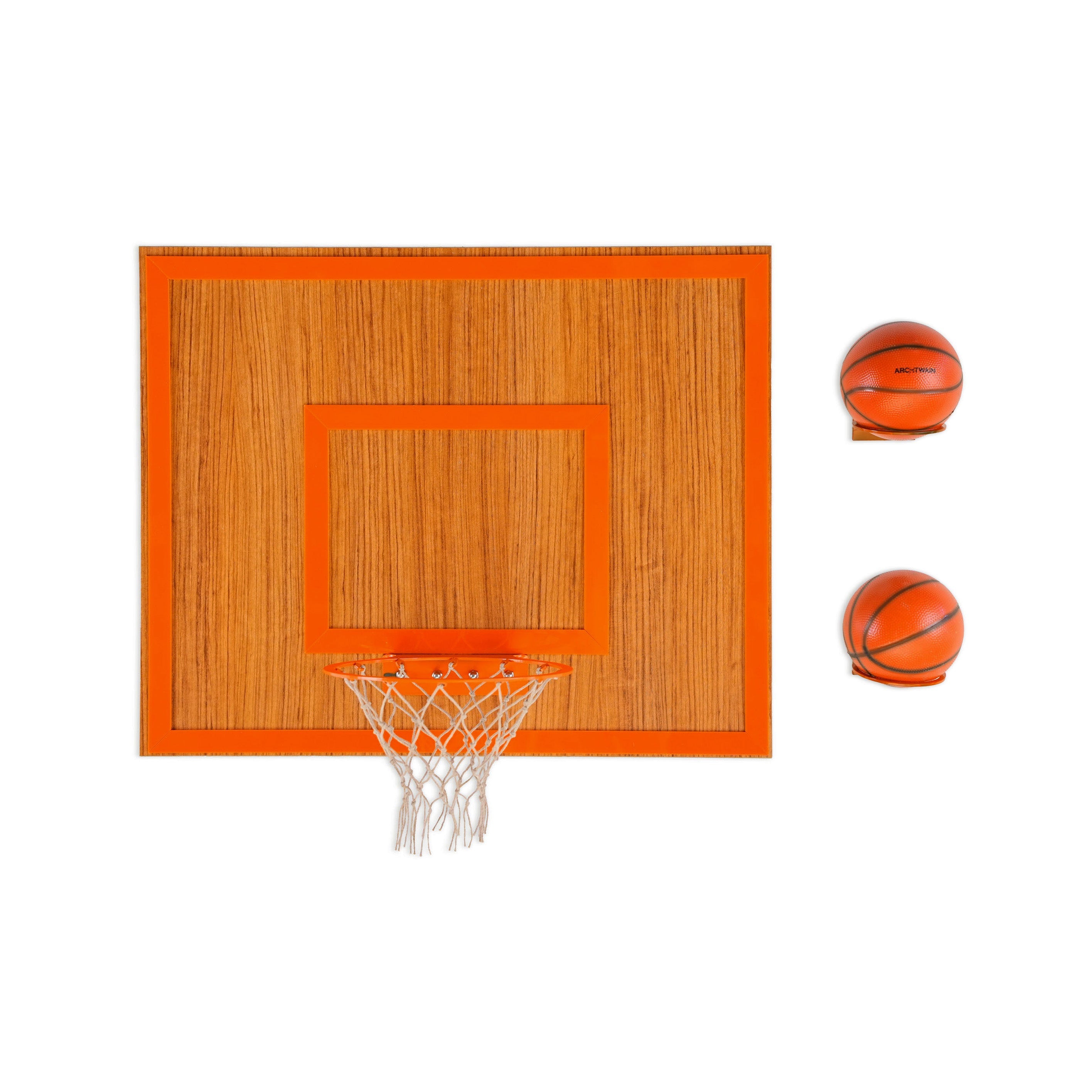 Wooden Single Hoop African Walnut