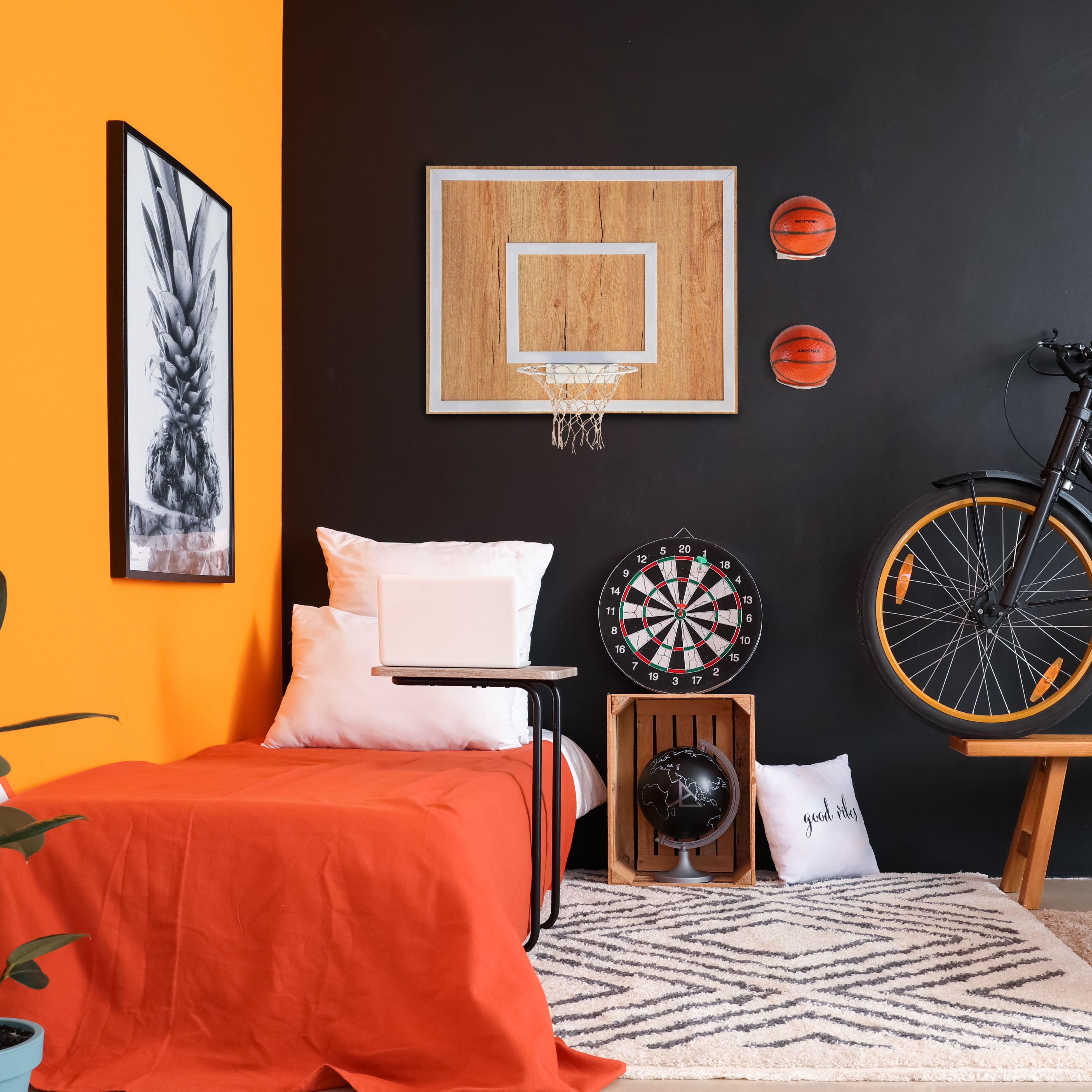 Wooden Single Hoop Savanna Tree