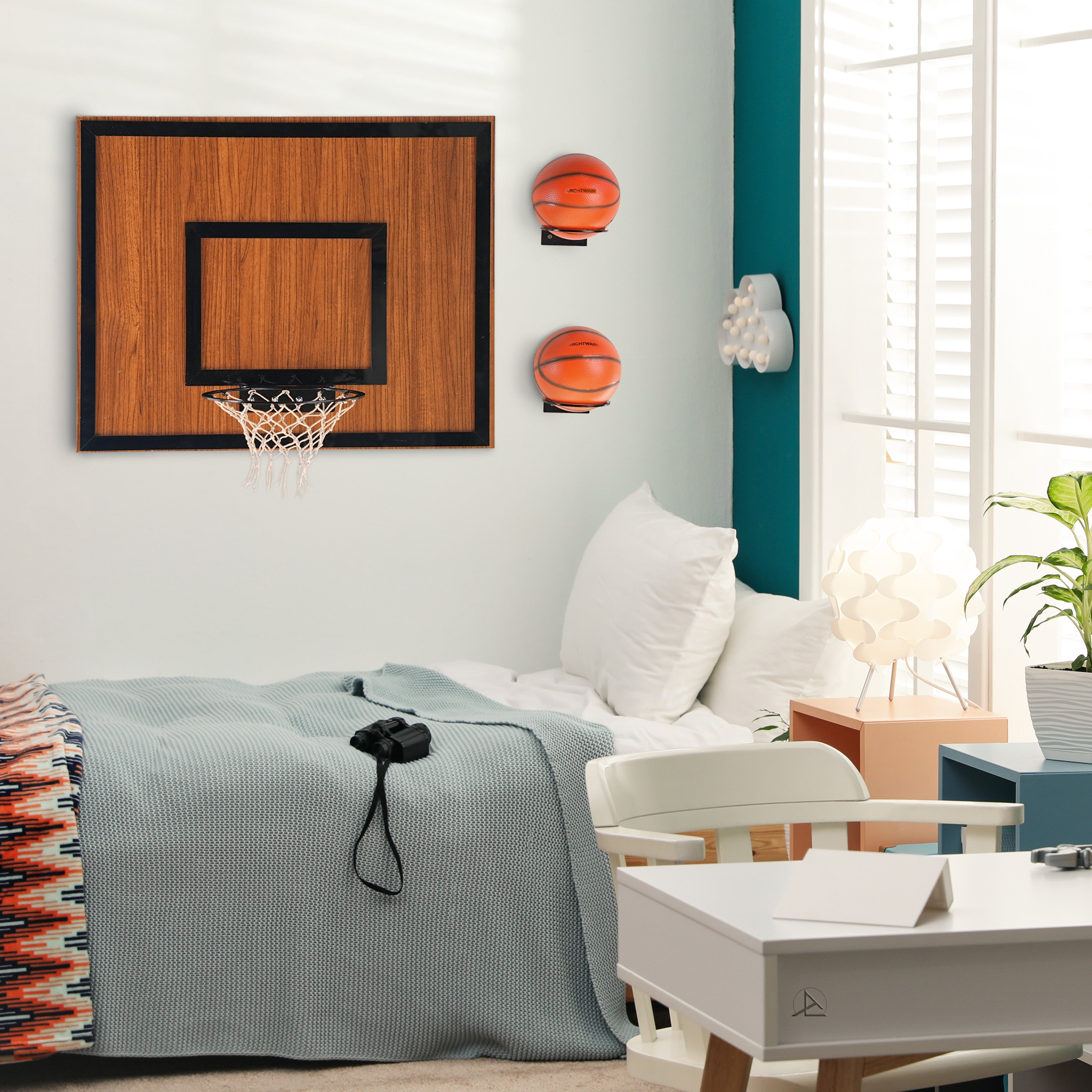 Wooden Single Hoop Walnut