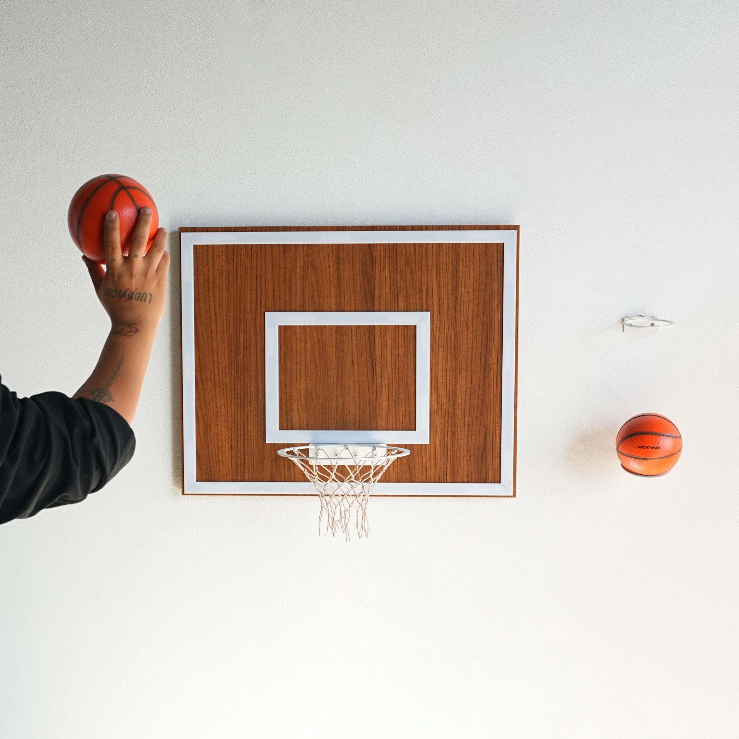 Wooden Single Hoop Walnut
