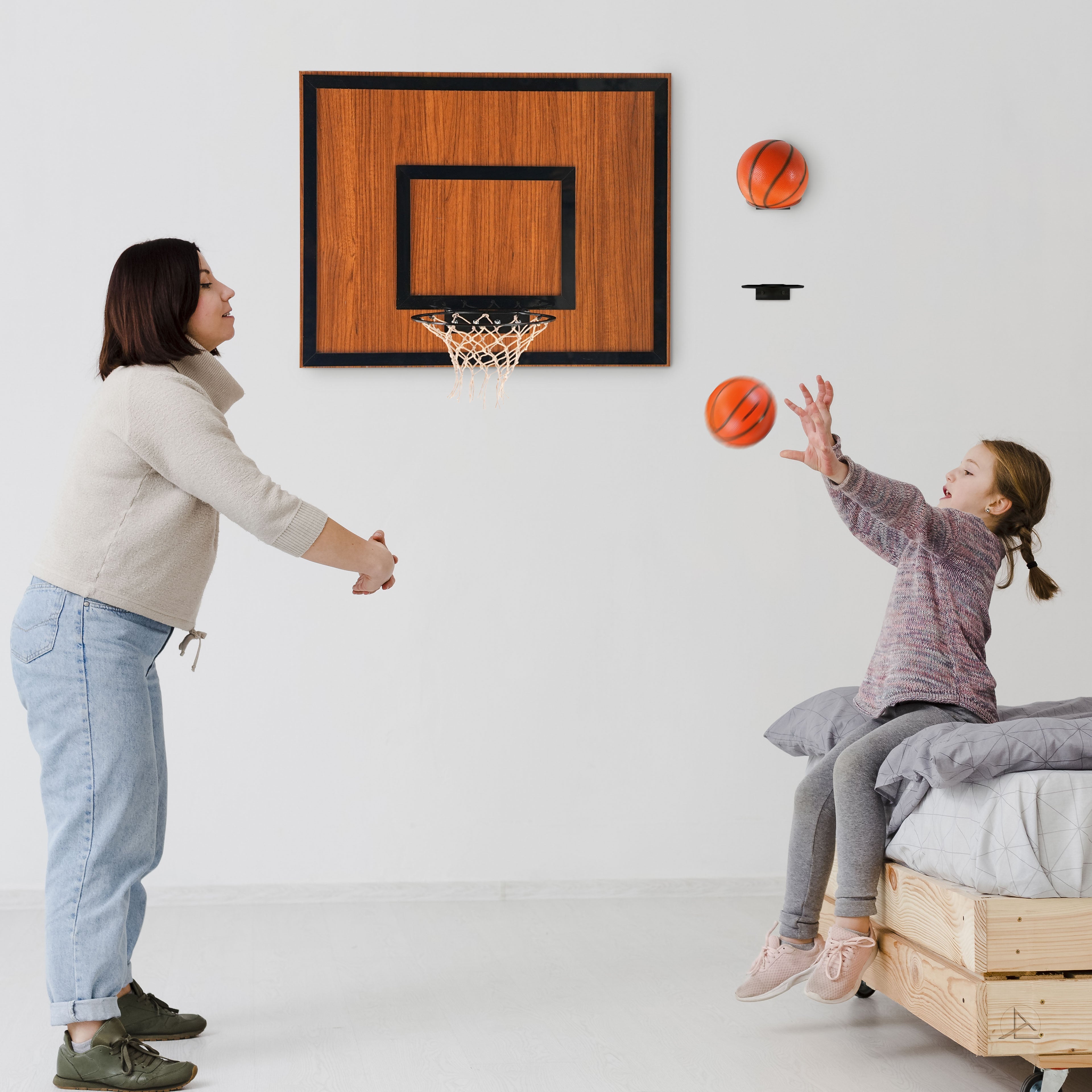 Wooden Single Hoop Walnut