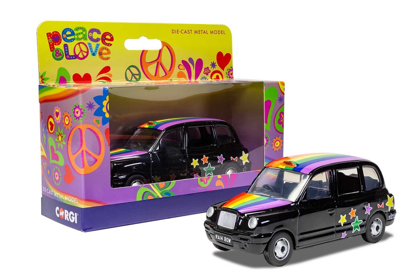 Corgi GS85929 Best of British London Taxi - Rainbow