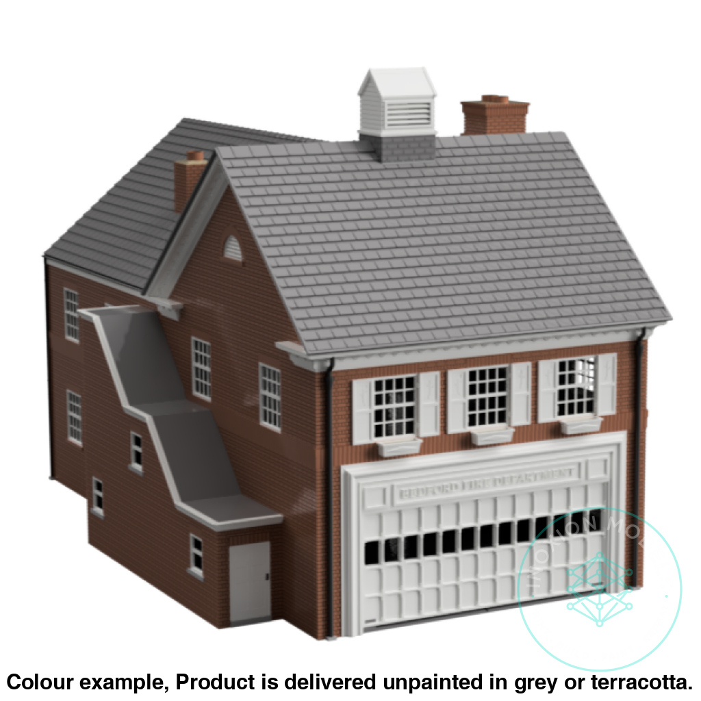 Inoxion HM304 – Fire Station N Scale