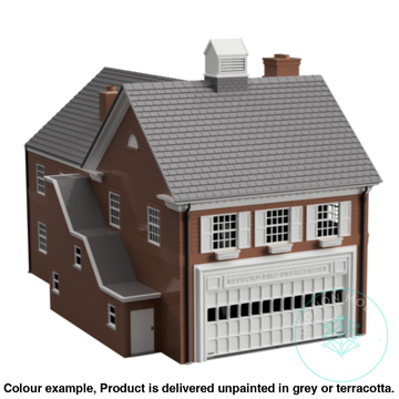 Inoxion HM304 – Fire Station N Scale