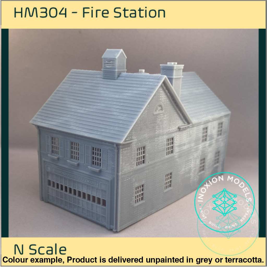 Inoxion HM304 – Fire Station N Scale