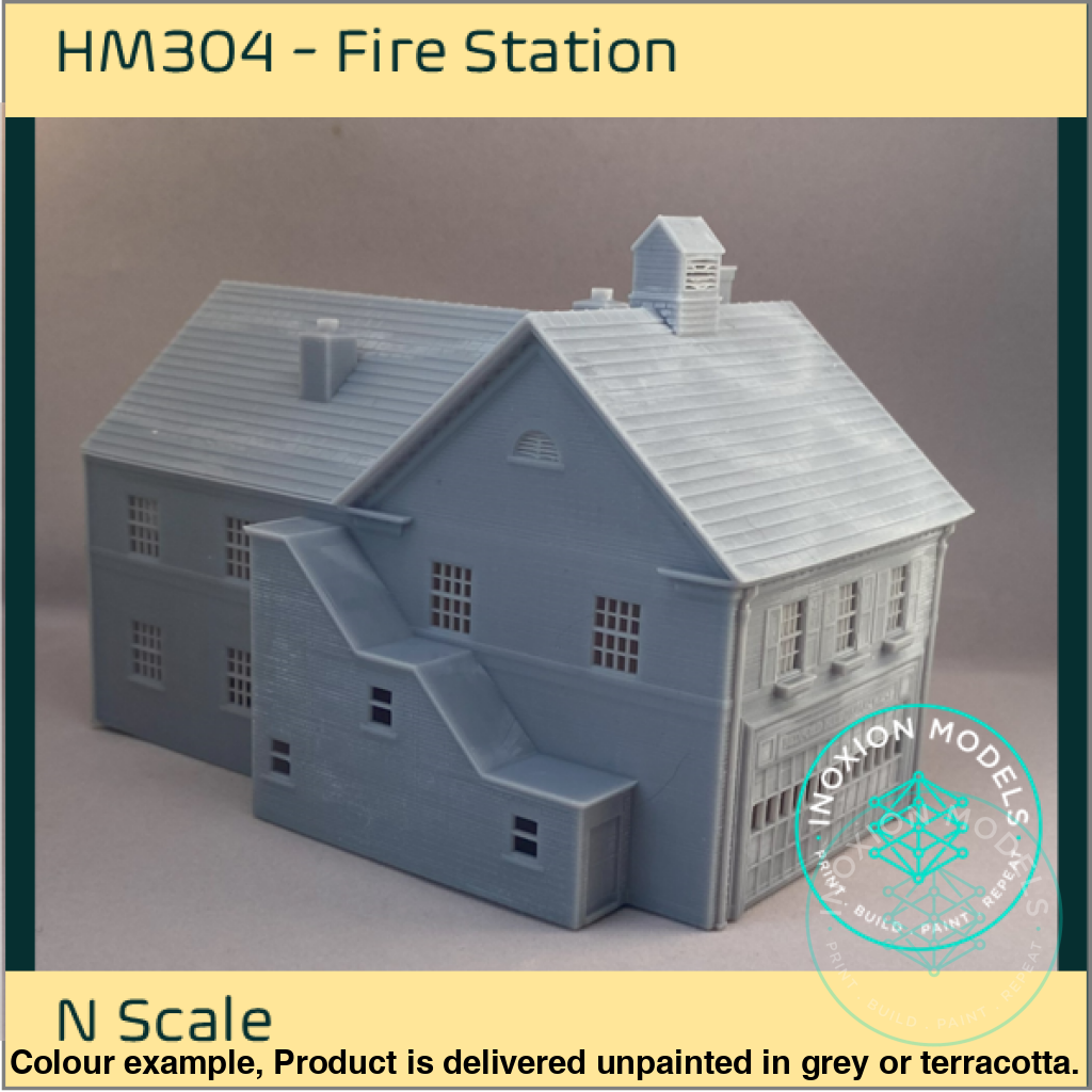 Inoxion HM304 – Fire Station N Scale