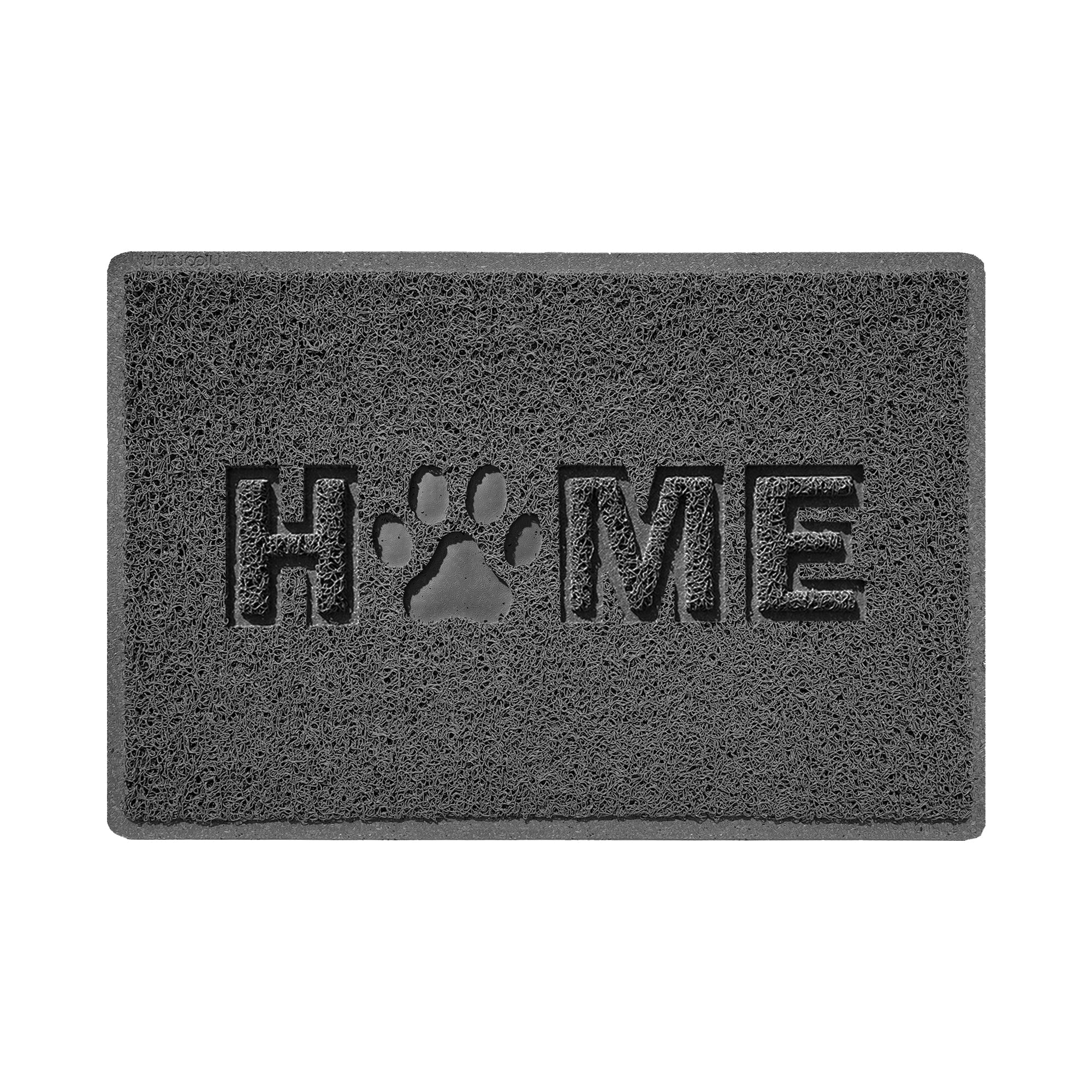 Embossed Home Paw Spaghetti Outdoor Doormat