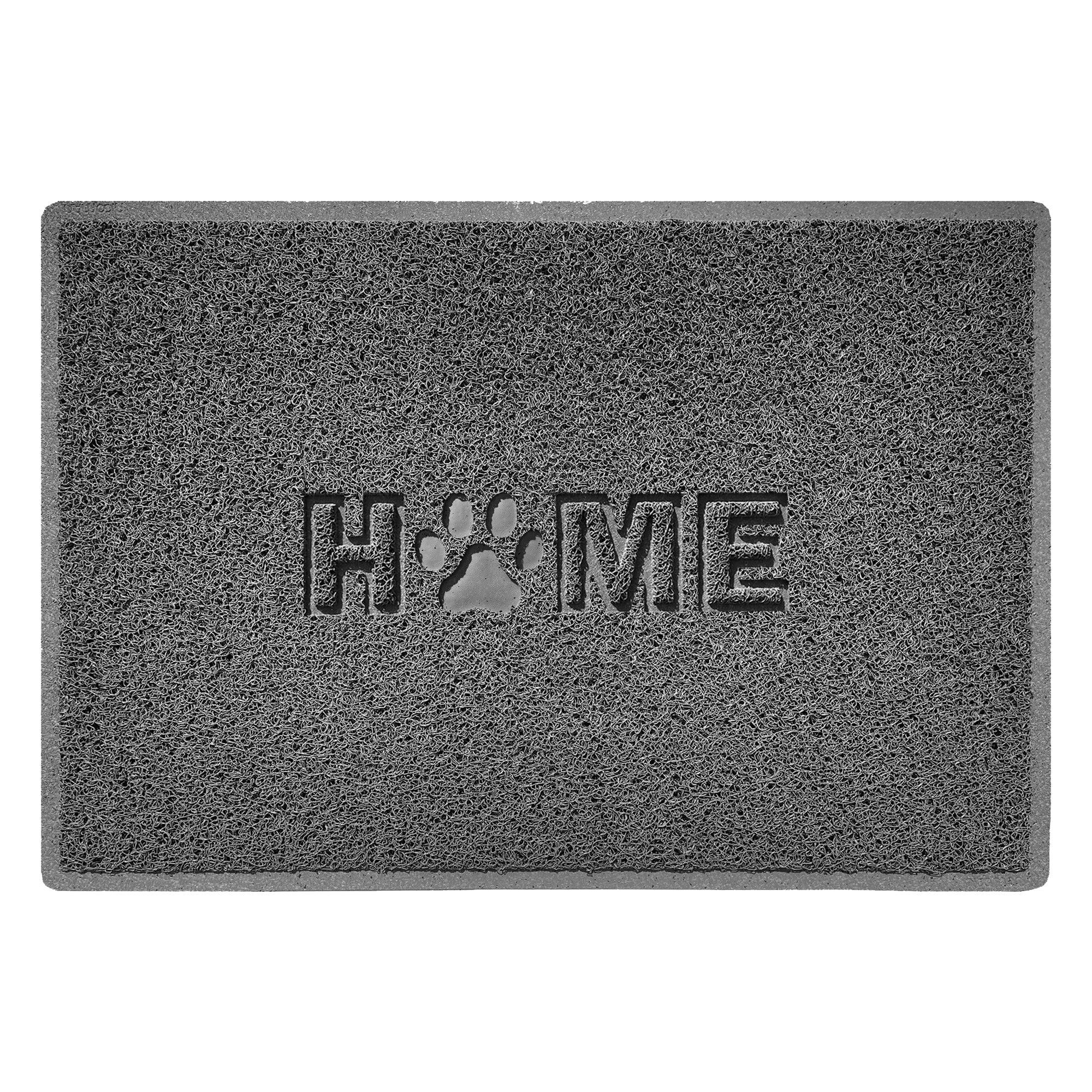 Embossed Home Paw Spaghetti Outdoor Doormat