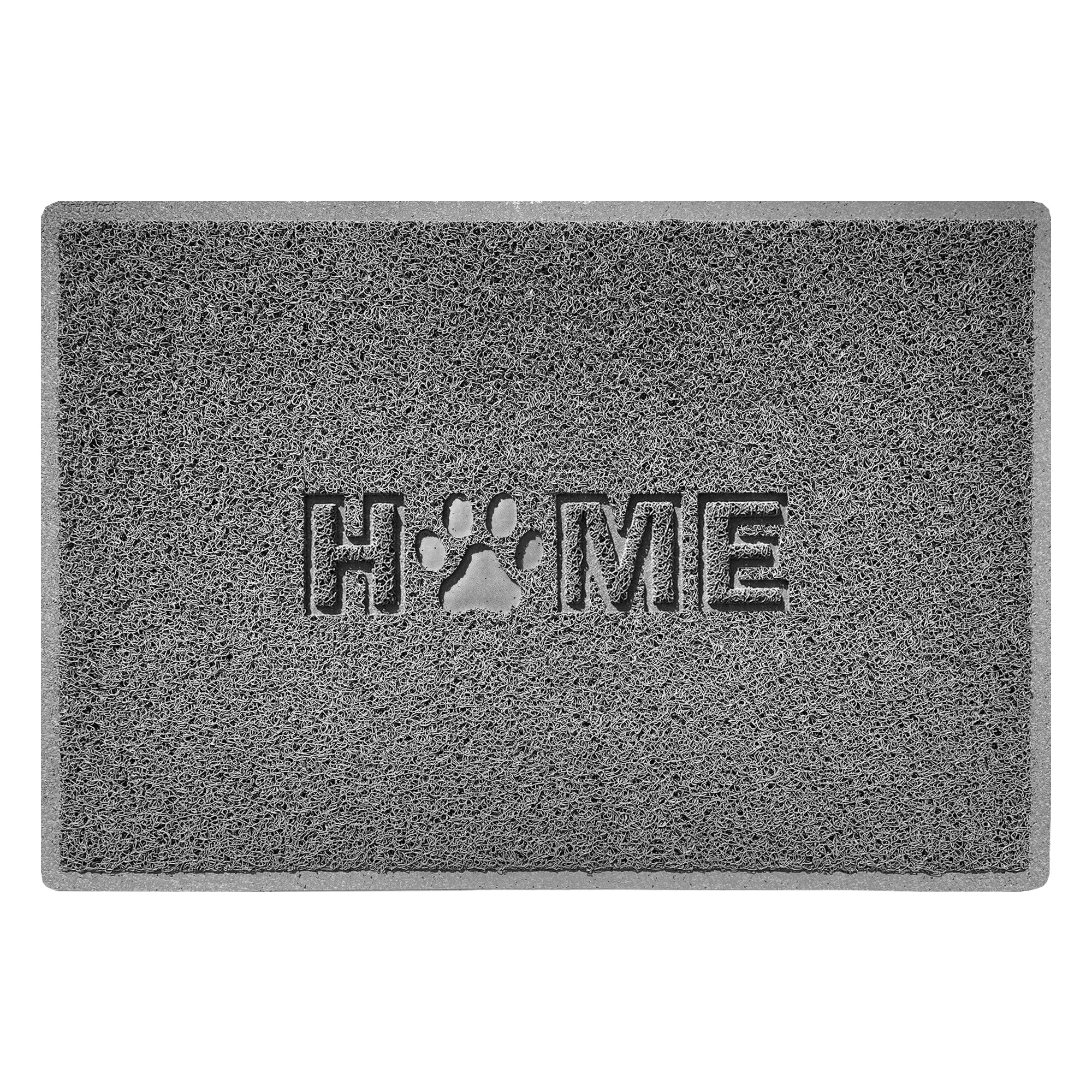 Embossed Home Paw Spaghetti Outdoor Doormat