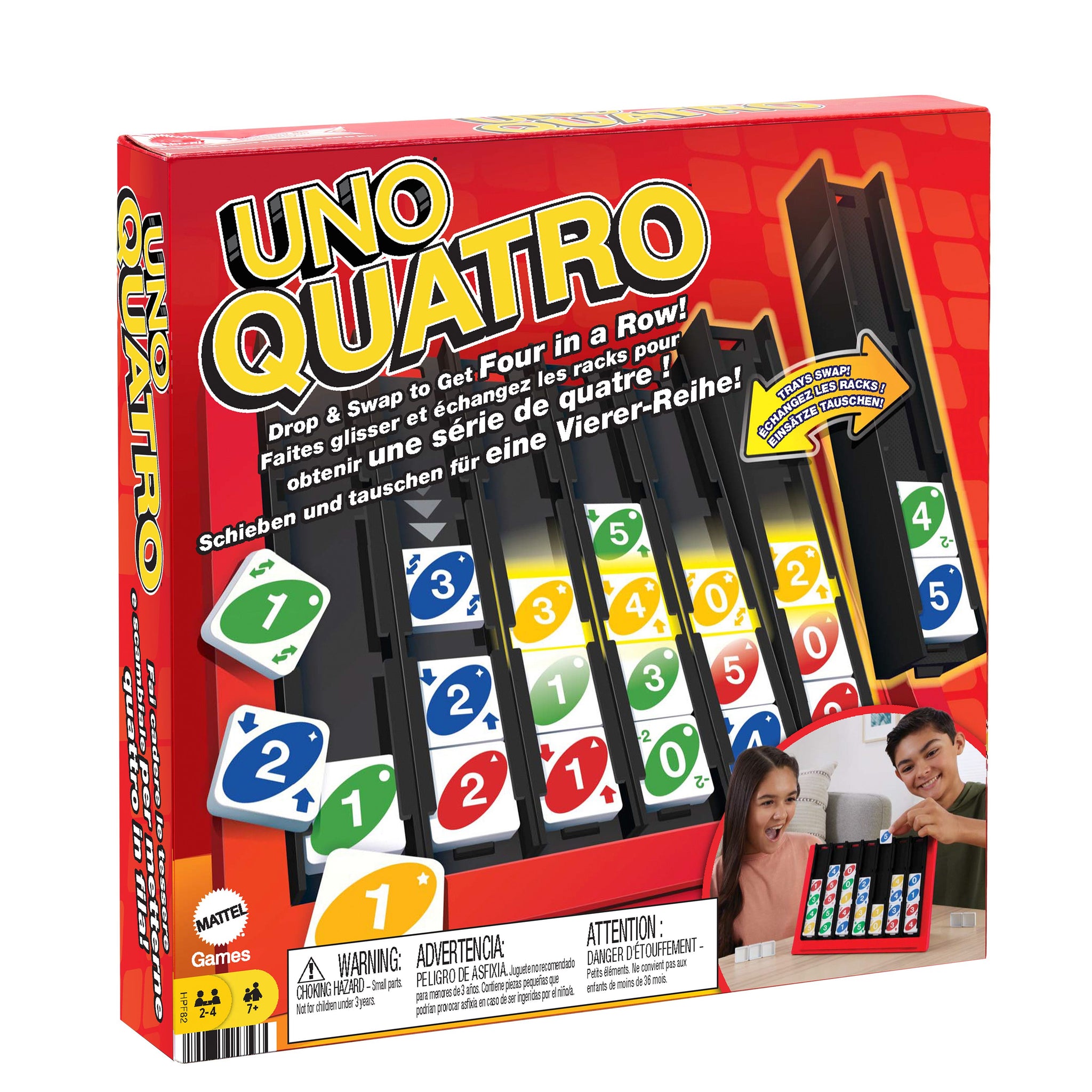 Mattel Games UNO Quatro