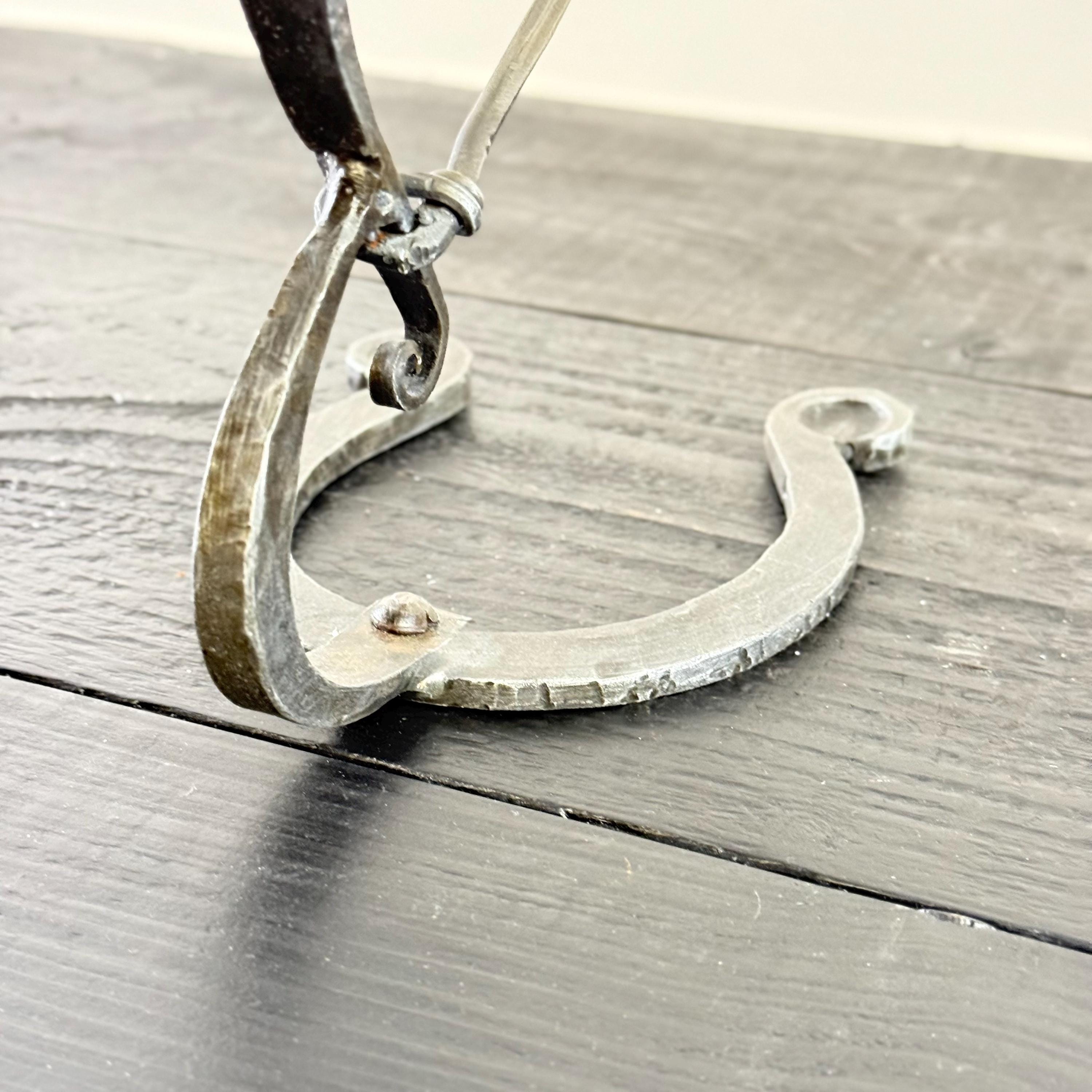 Armillary Arrow Solid Wrought Iron Sculpture