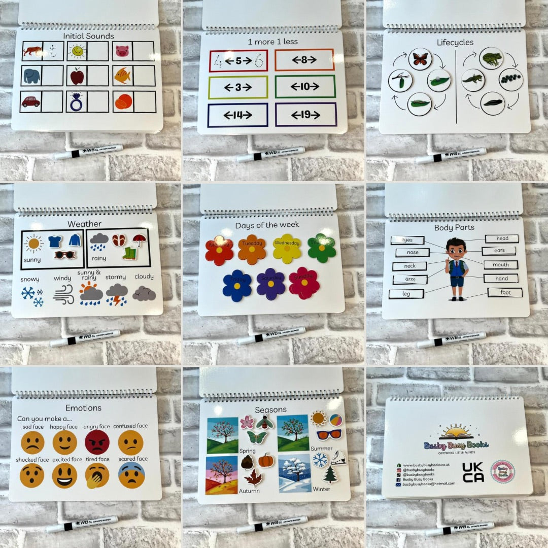 Book 2 - Age 4-6 years - Early Years Busy Book