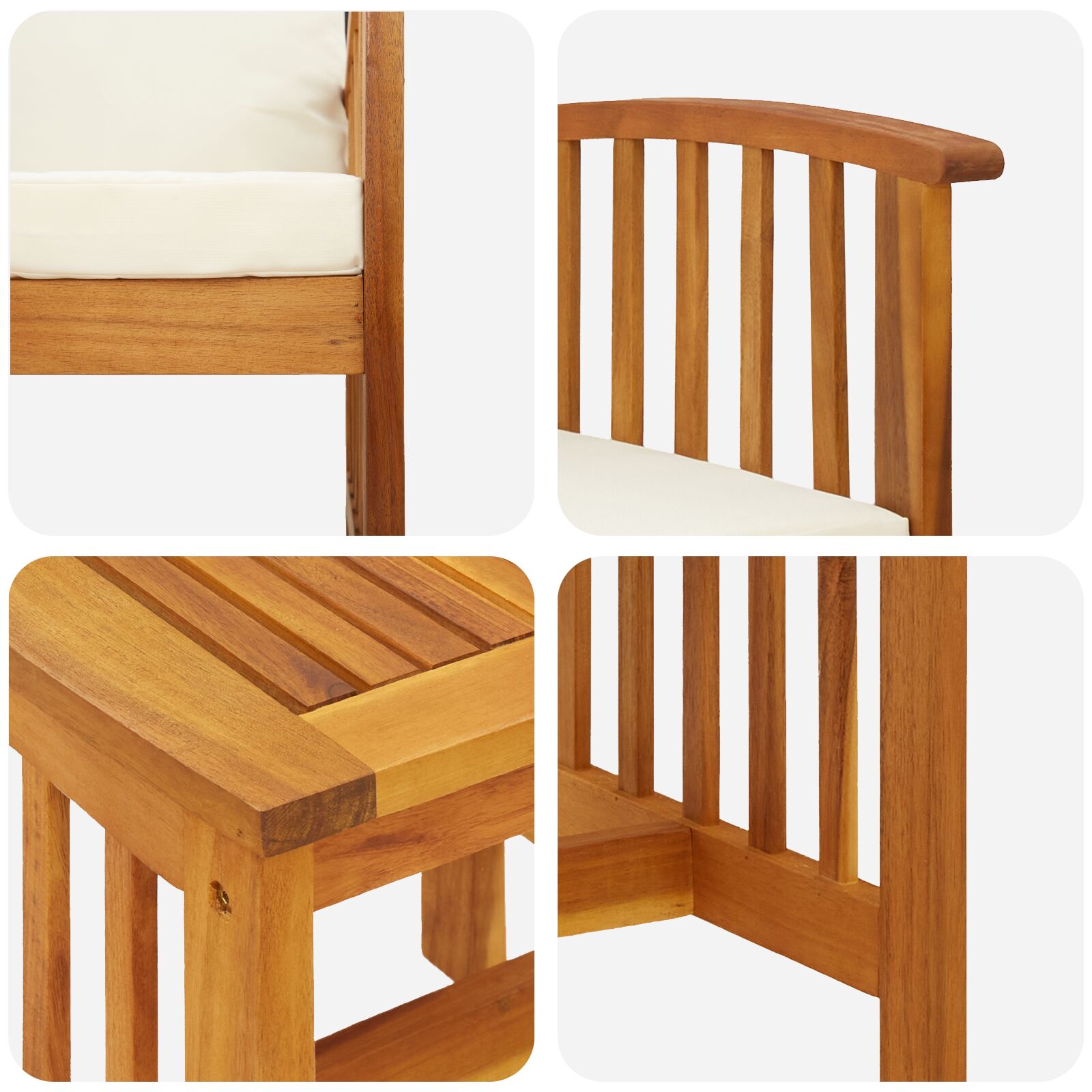 Kron Acacia Wood - 45cm