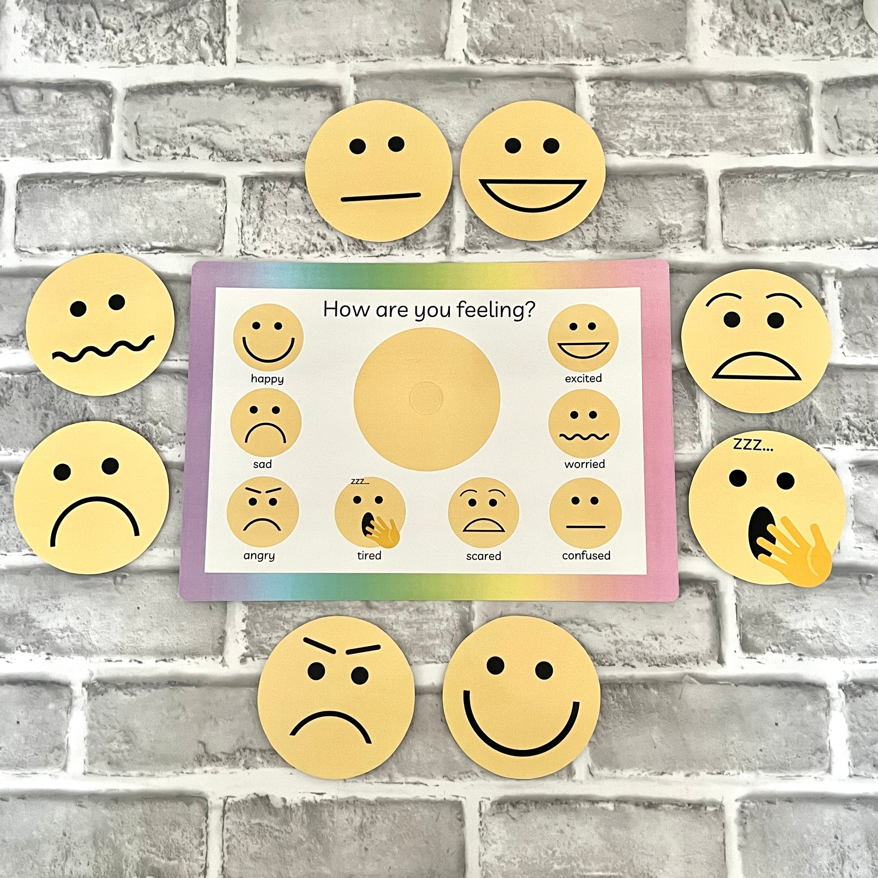 Emotion Mat - velcro