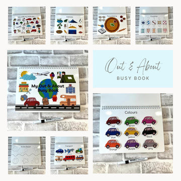 Out & About Busy Book (Age 1-8 years)