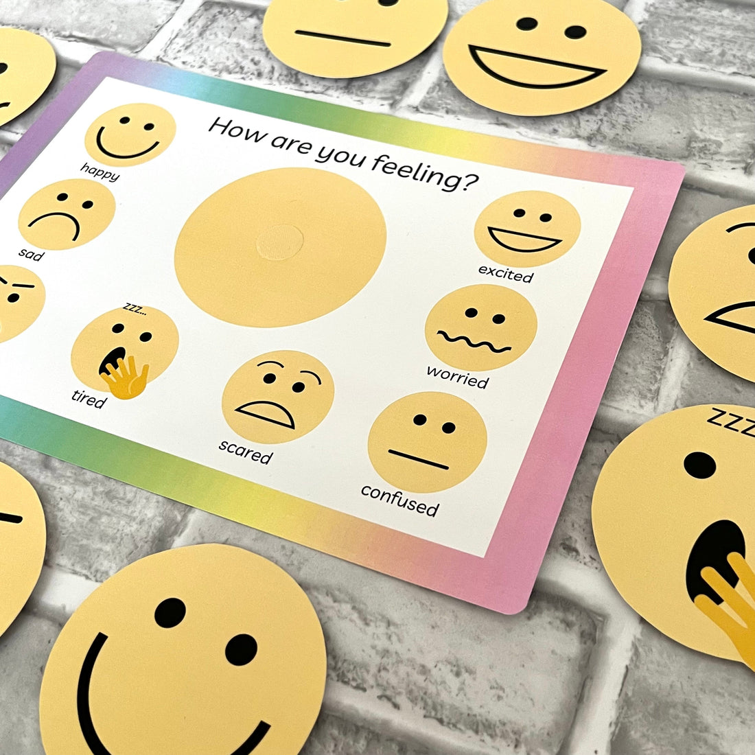 Emotion Mat - velcro