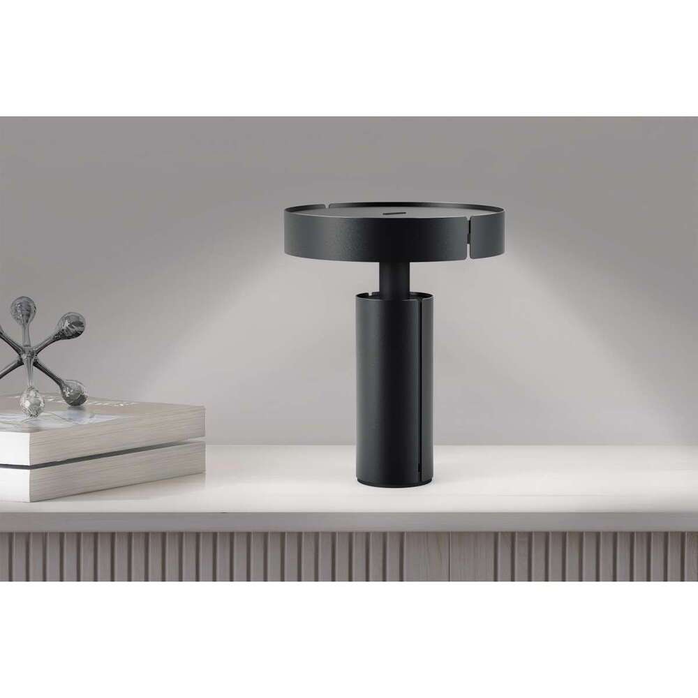 Zack Yaro Premium LED Table Lamp - Rechargeable Stainless Steel Design