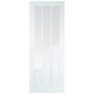 Coventry White Primed 3 Glazed Clear Light Panels - 1981mm x 686mm