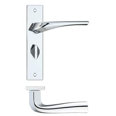 Dorado Polished Chrome Handle Hardware Pack Privacy