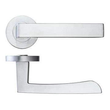Fornax Satin Chrome Handle Hardware Pack Privacy