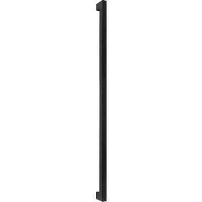 Hudson Matt Black Double Handle Pair - 600mm