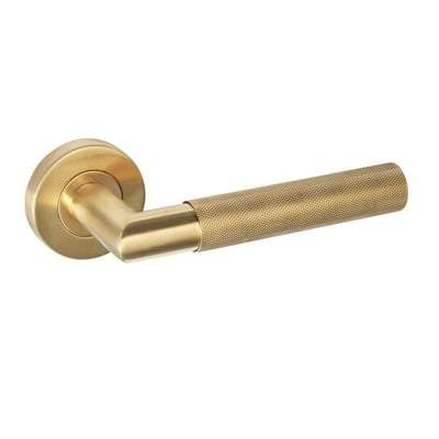 Zurich Satin Gold Handle Hardware Pack Privacy