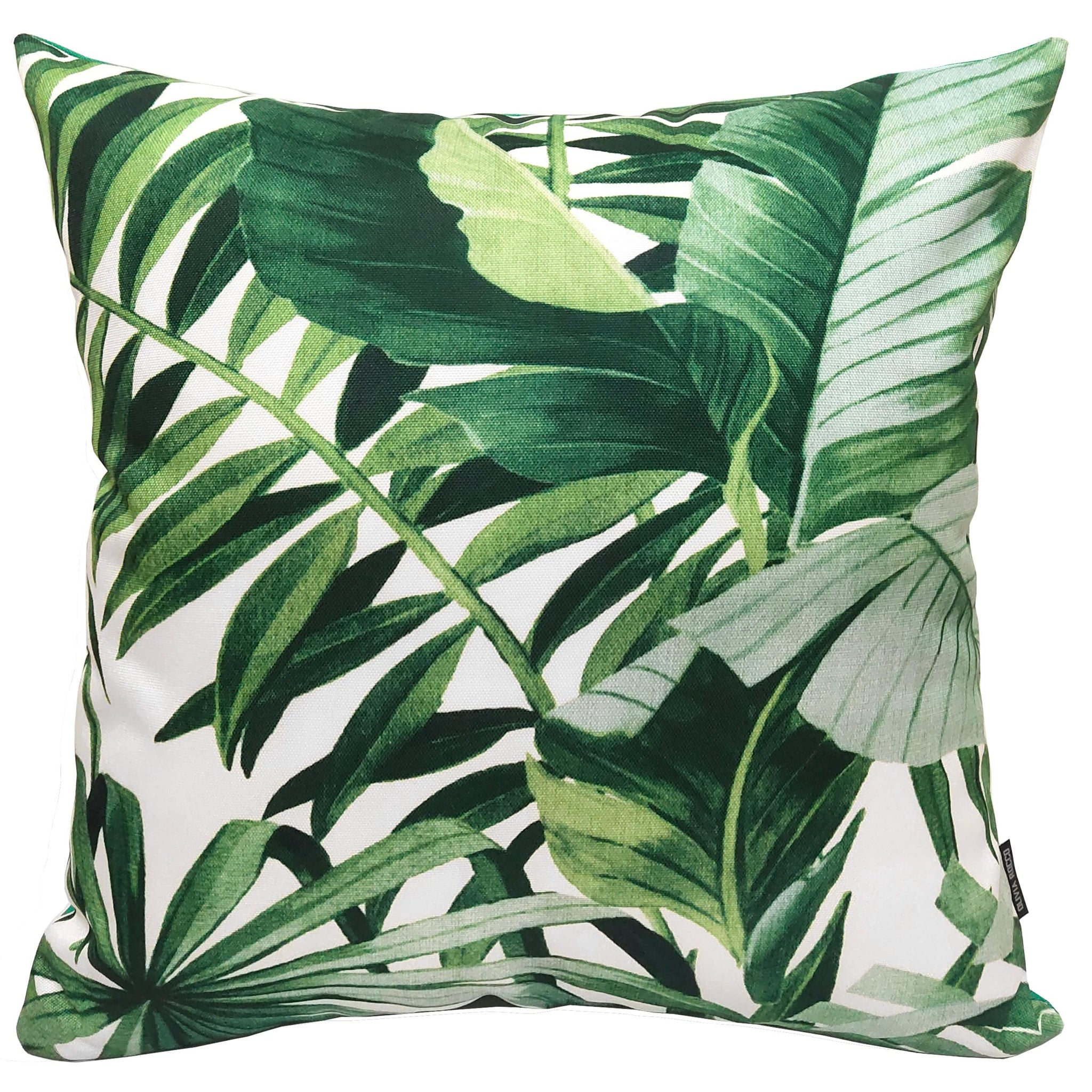 Jamil Green Outdoor Waterproof Cushions 43 x 43 cm Comfortable Durable Water-Resistant for Patio Garden Travel Beach by OLIVIA ROCCO