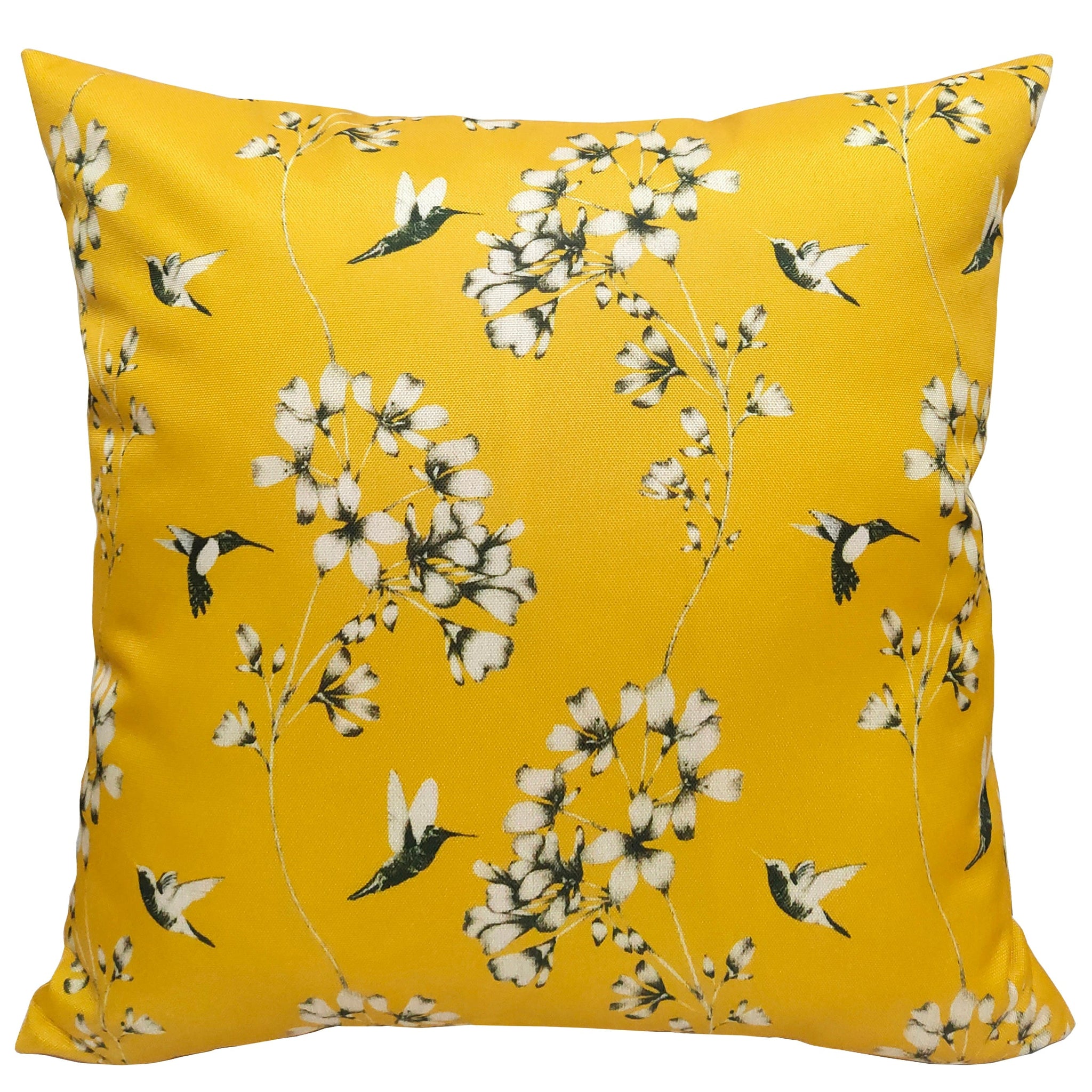 Jardin Ochre Waterproof Outdoor Cushions for Patio Garden and Poolside Durable Stylish Polyester Seating by OLIVIA ROCCO