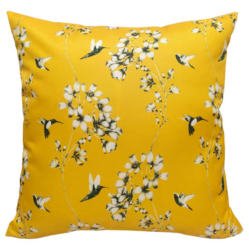 Jardin Ochre Waterproof Outdoor Cushions for Patio Garden and Poolside Durable Stylish Polyester Seating by OLIVIA ROCCO