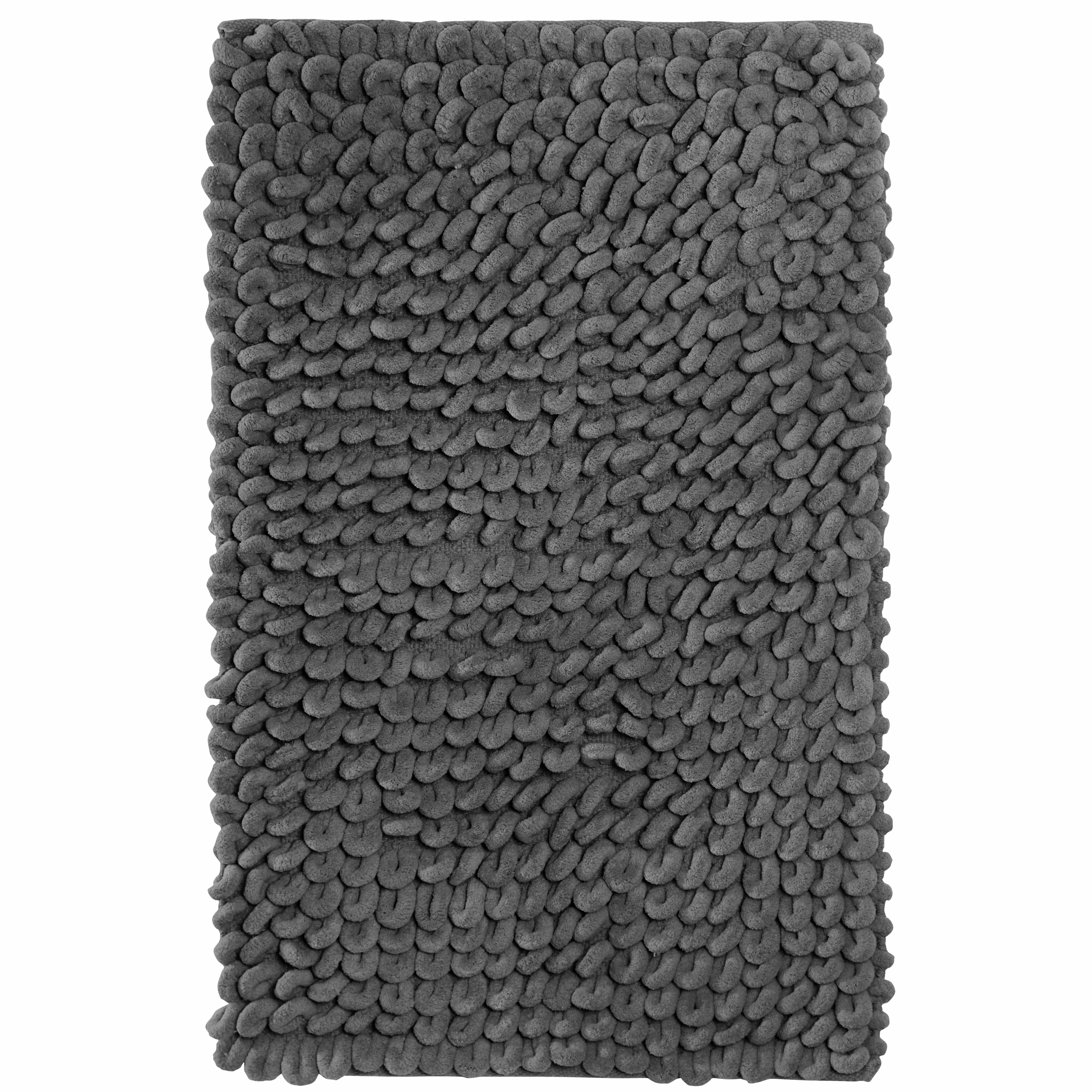 Jumbo Loop Bath Mat Non Slip Water Absorbent Rug for Shower & Toilet Large Size Floor Mats by OLIVIA ROCCO