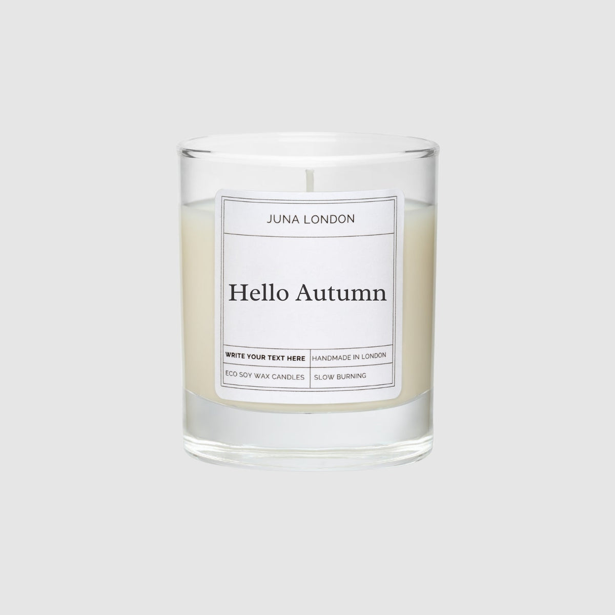 The Hello Autumn Candle