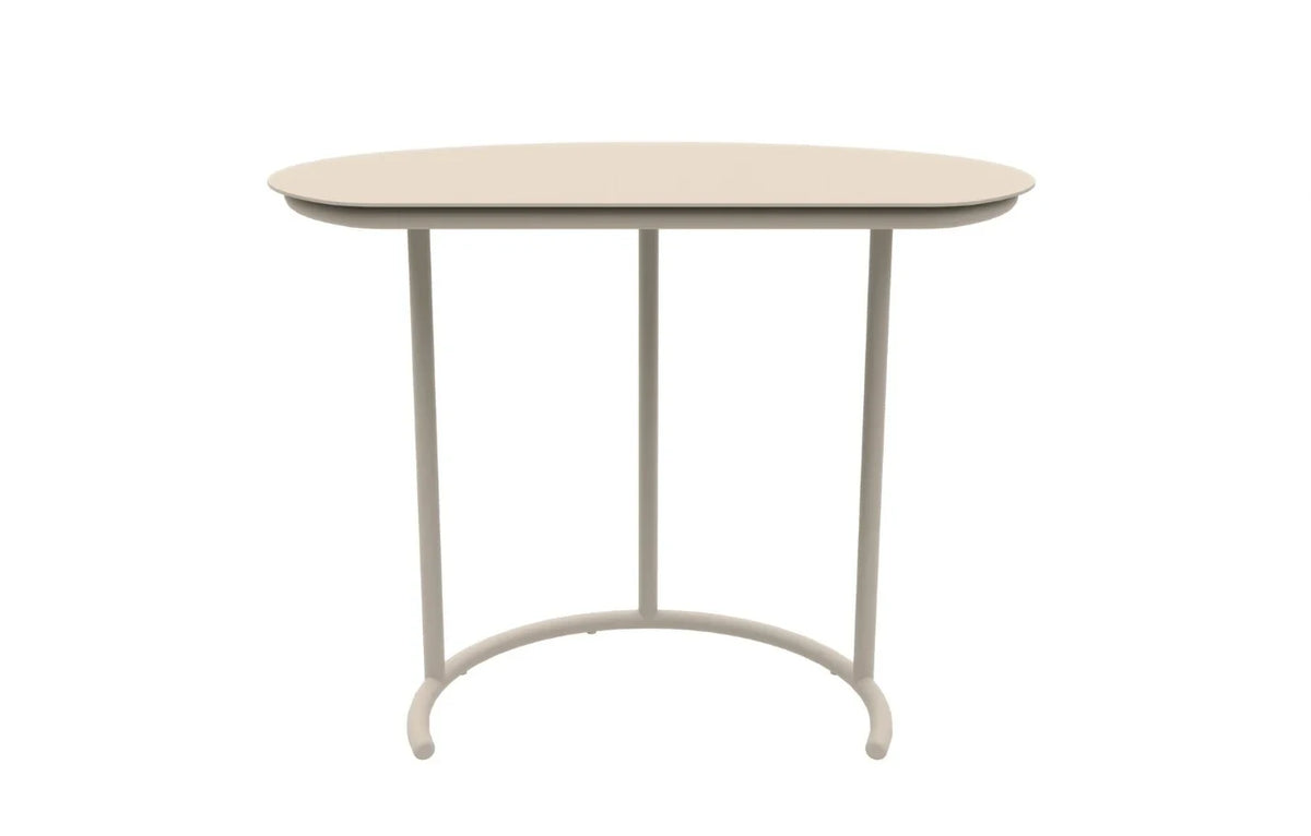 Kiki C-Shaped Metal Garden Side Table