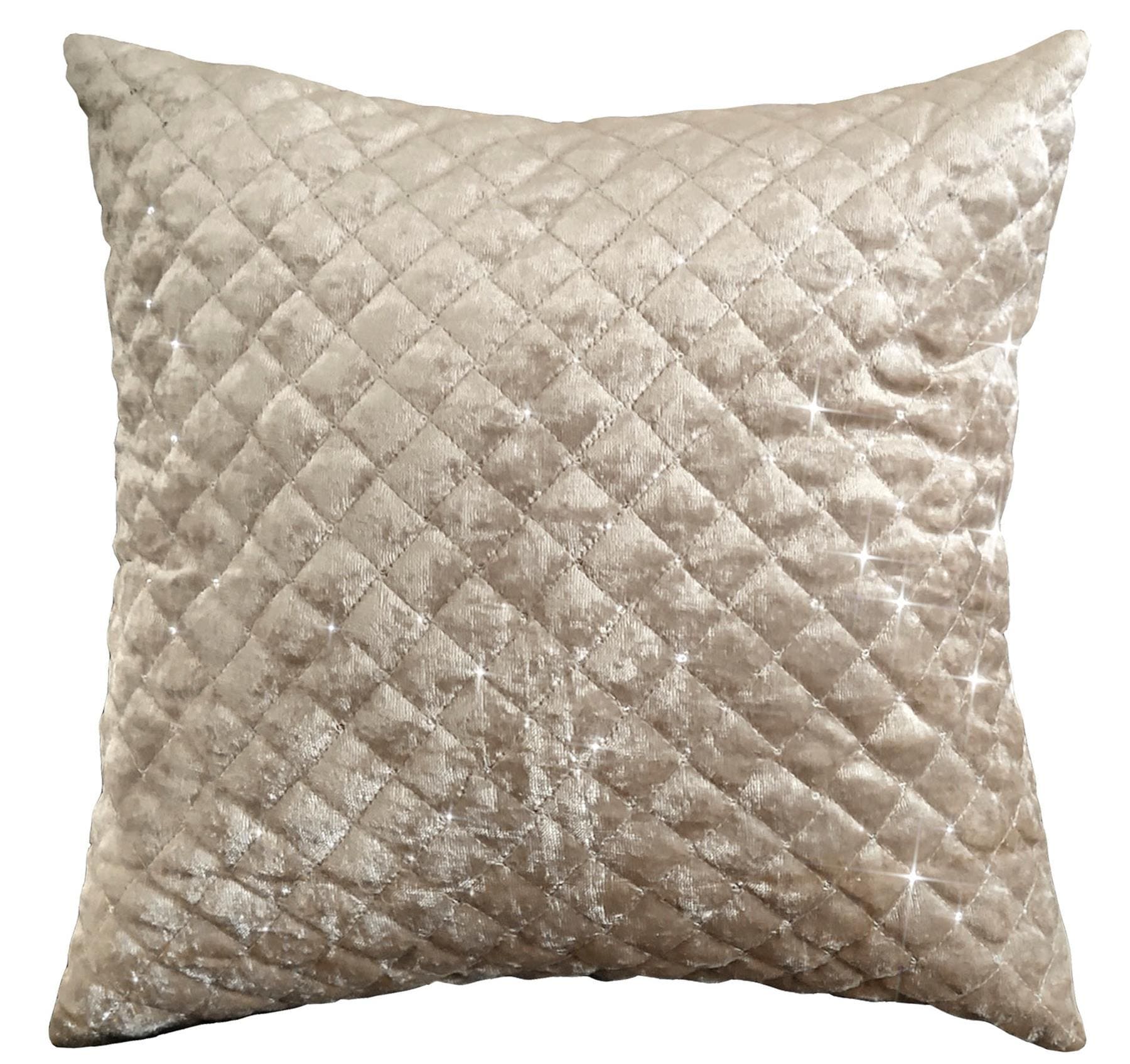 Kylie Duvet Set Luxurious Charcoal Gold Velvet Bedding with Quilted Trim & Diamante Detailing in Various Sizes by OLIVIA ROCCO