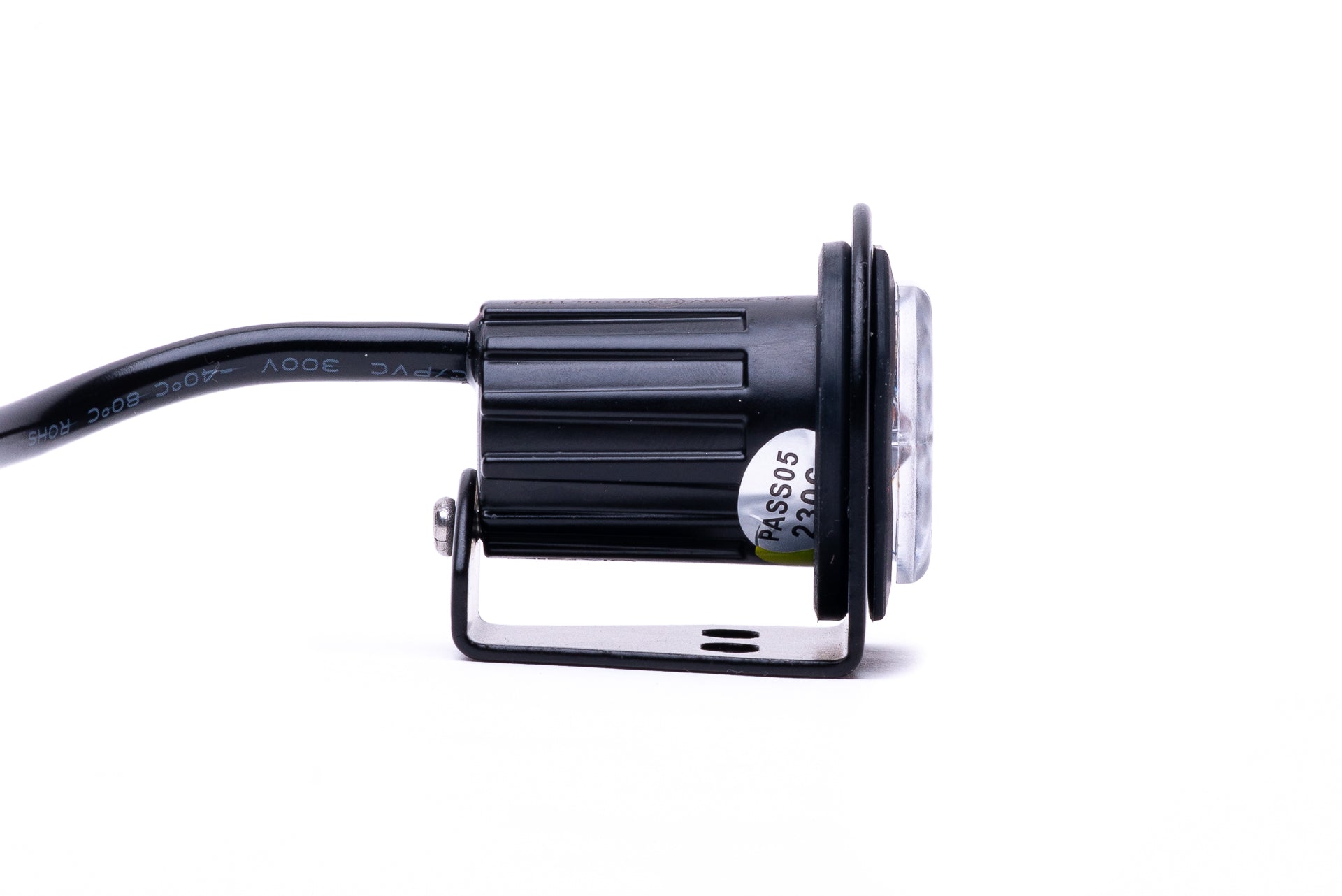 Covert LED Button Blast Fend Off LED Strobe Warning Light Head (Amber)