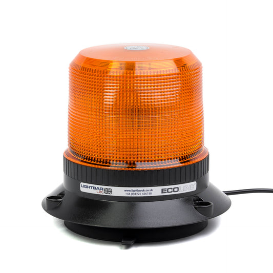 Ecoline Heavy Duty Amber Magnetic LED Beacon