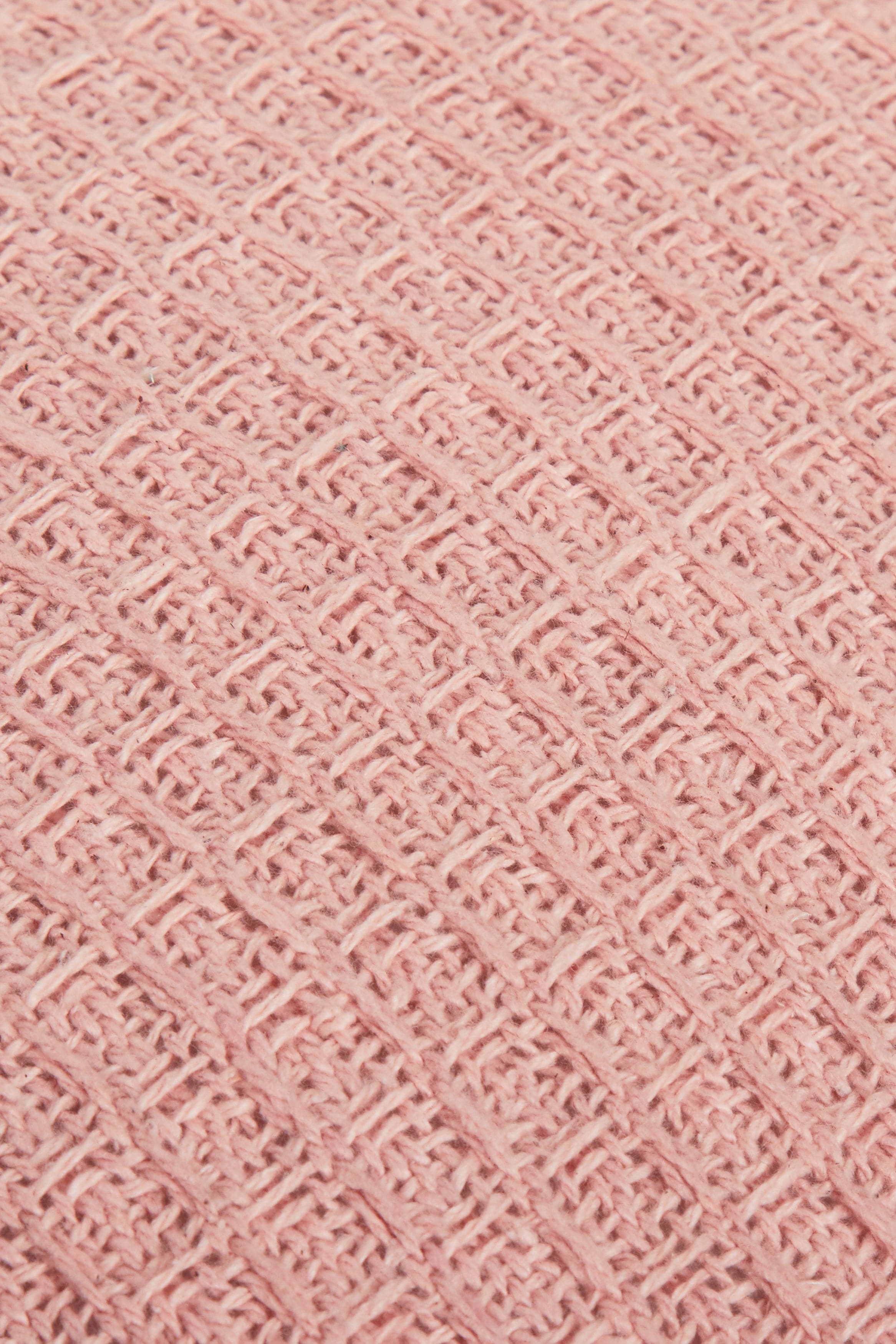 Lisbon Pure Indian Cotton Handwoven Honeycomb Vibrant Cushion Covers for Indoor Outdoor Use in Grey Ochre Navy Teal Silver Pink 17x17 and 24x24 Inches by OLIVIA ROCCO