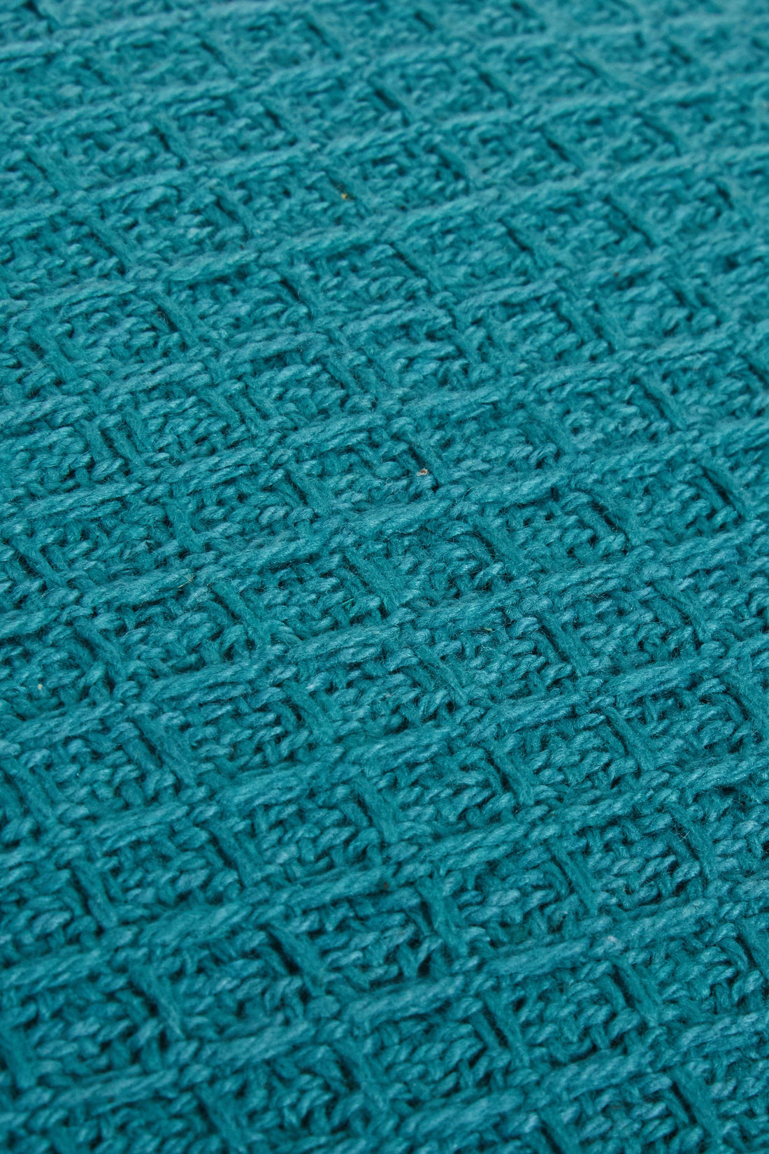Lisbon Pure Indian Cotton Handwoven Honeycomb Vibrant Cushion Covers for Indoor Outdoor Use in Grey Ochre Navy Teal Silver Pink 17x17 and 24x24 Inches by OLIVIA ROCCO