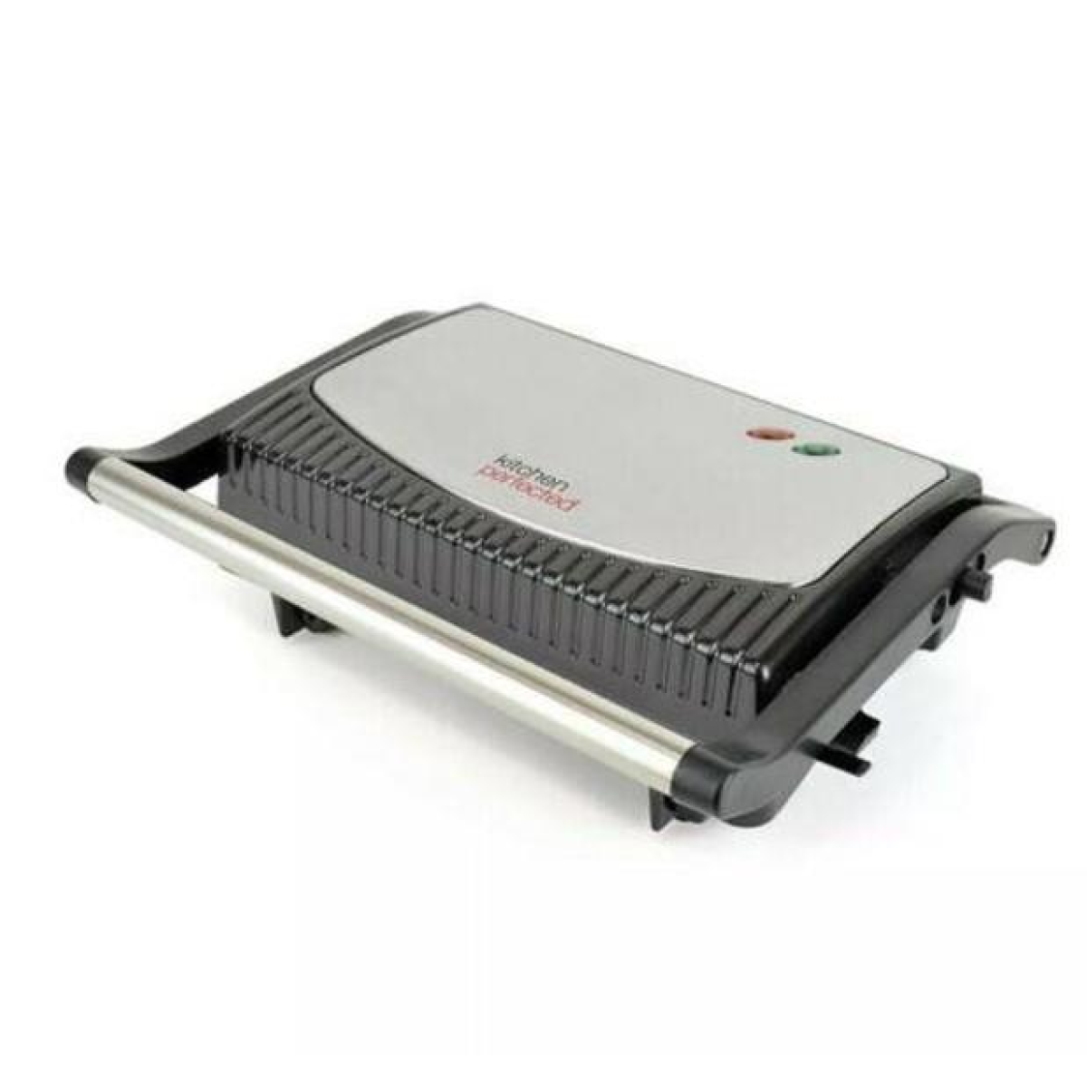 KitchenPerfected Health Grill and Panini Press - Black Steel