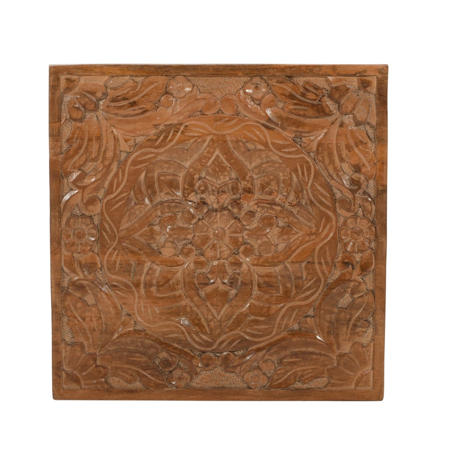 Carved Mango Wood Wall Art