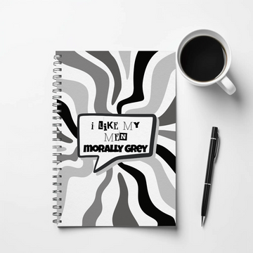 Morally Grey A5 Notebook