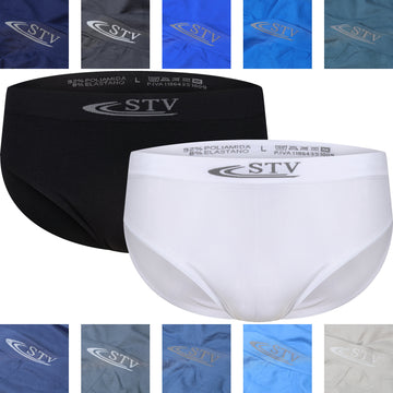 STV 3 Pack Elasticated Stretch Briefs