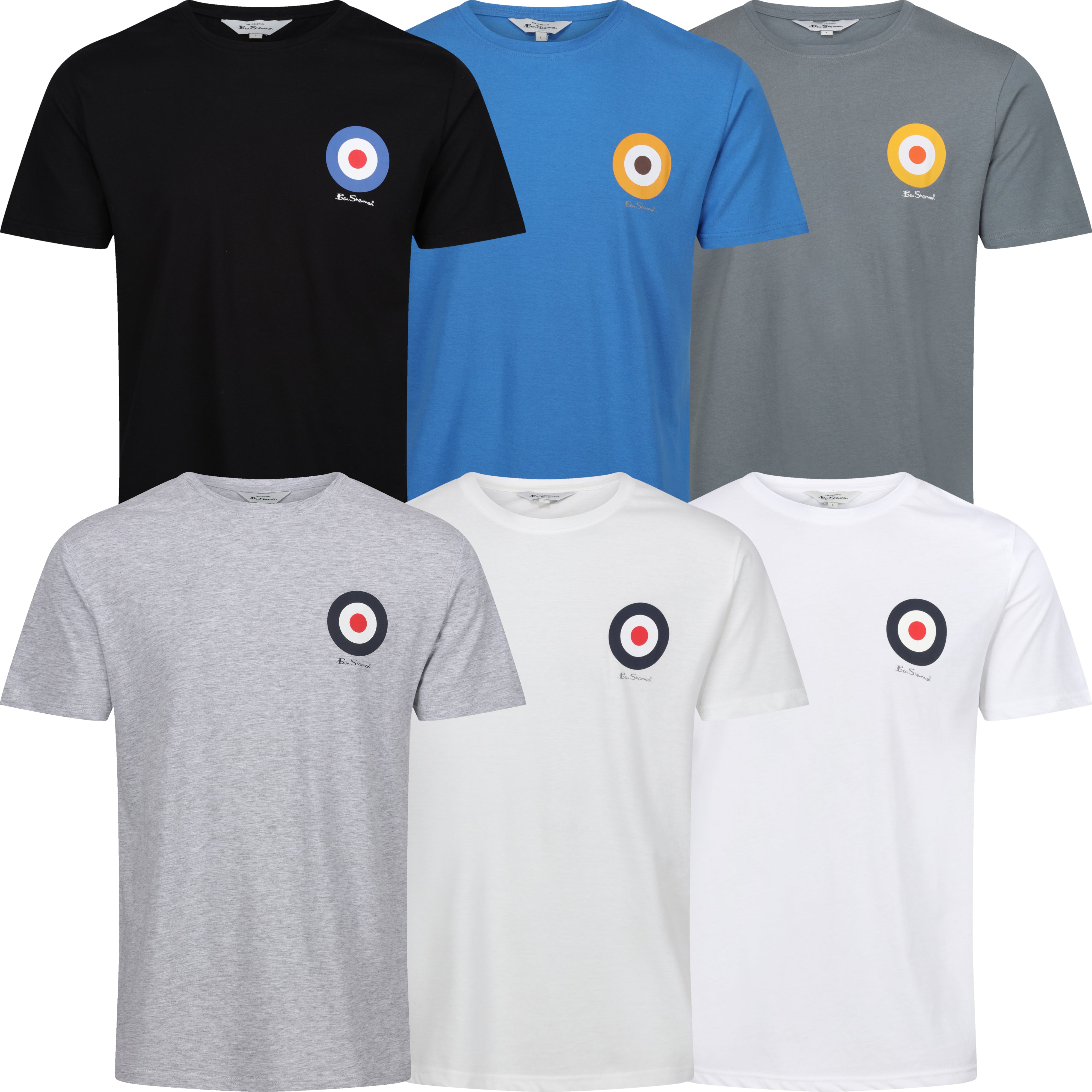 Ben Sherman Crew Neck Target T-Shirt