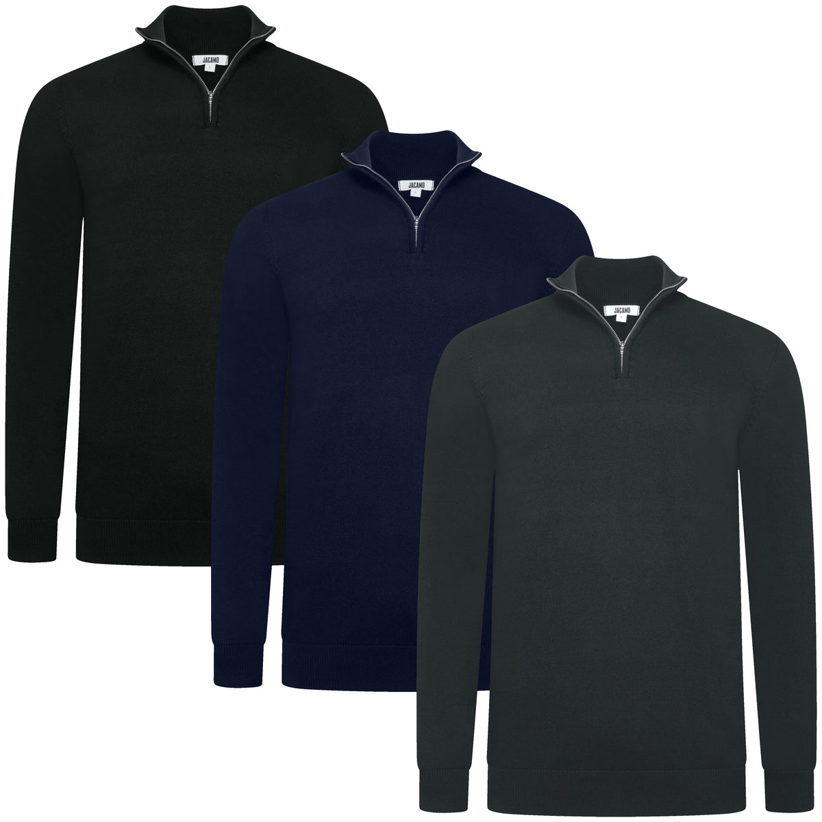 Jacamo Quarter Zip Jumper