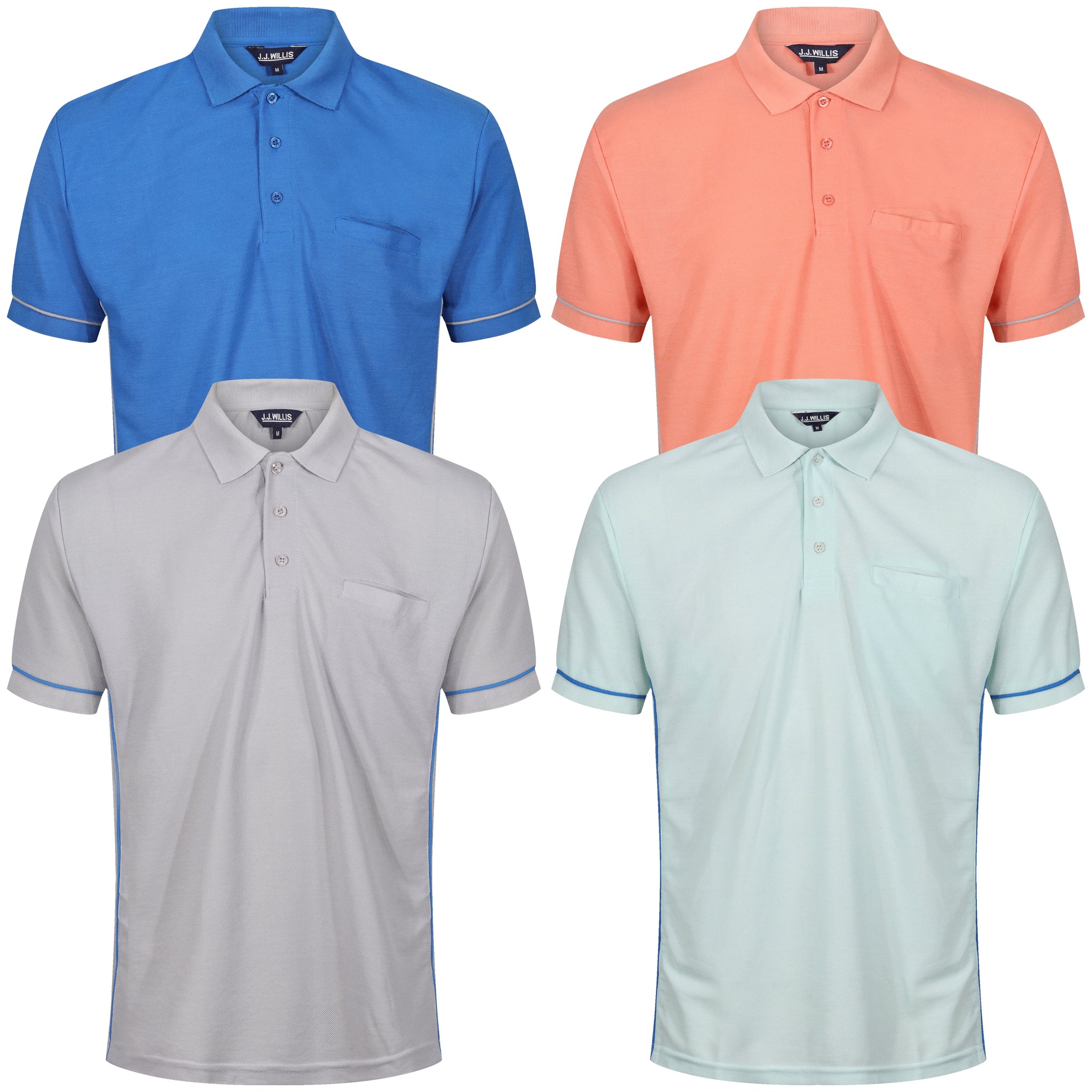 JJ Willis Vernon Pique Polo Shirt